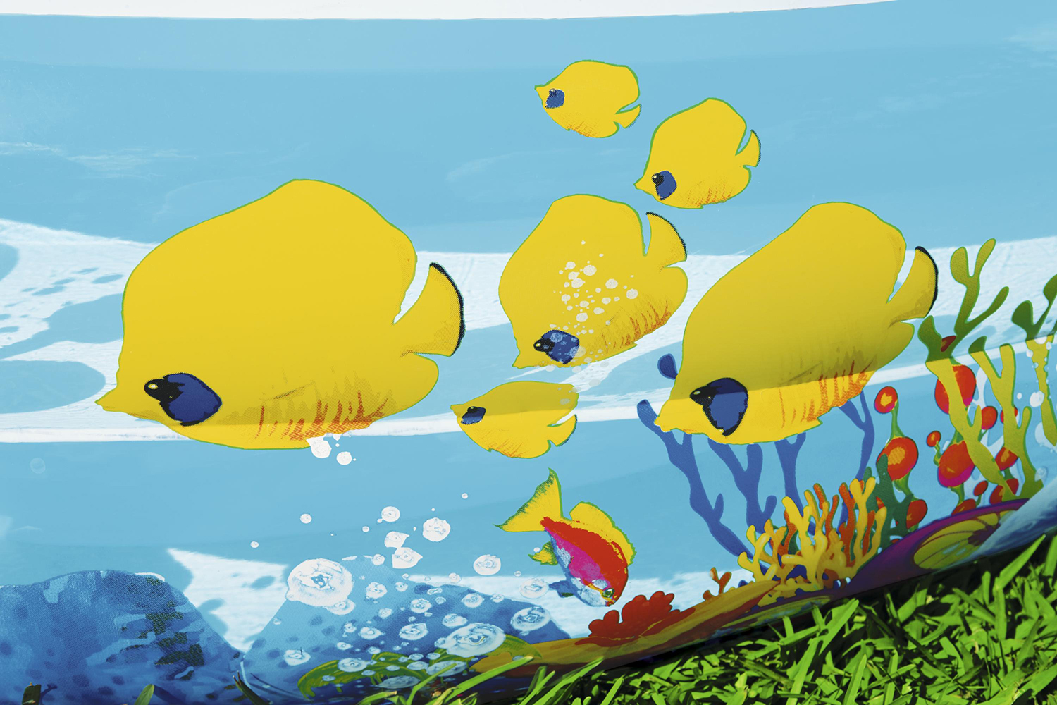 Family Pool Sea Ground 262 x 157 x 46 cm, oval Family Pool Sea Ground 262 x 157 x 46 cm, oval