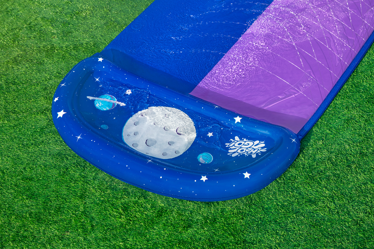 H2OGO!® 2-Personen-Rutsche Lunar Launch™ 488 x 138 cm