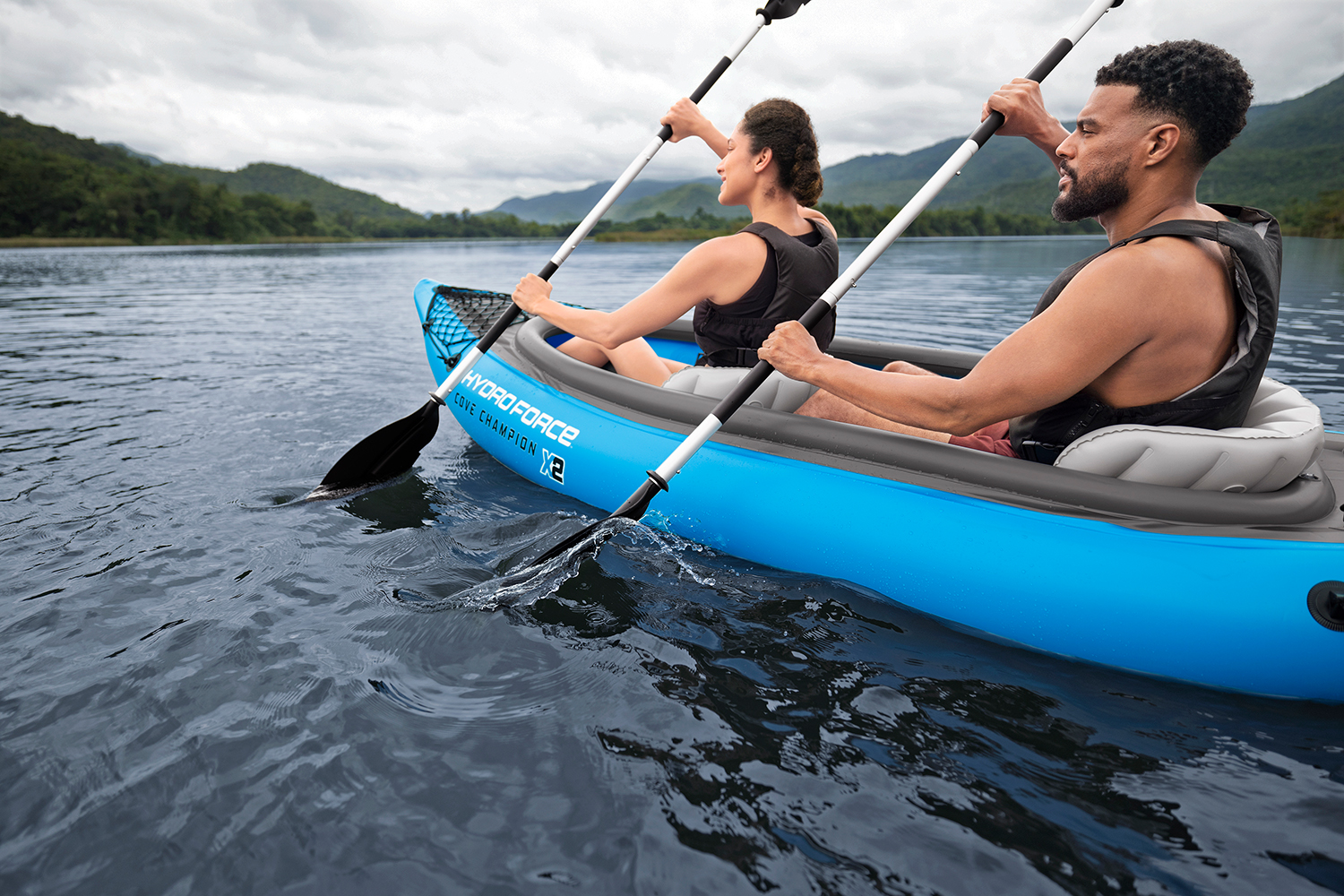 Hydro-Force™ Kajak Set Cove Champion™ X2 331 x 88 x 45 cm Hydro-Force™ Kajak Set Cove Champion™ X2 331 x 88 x 45 cm