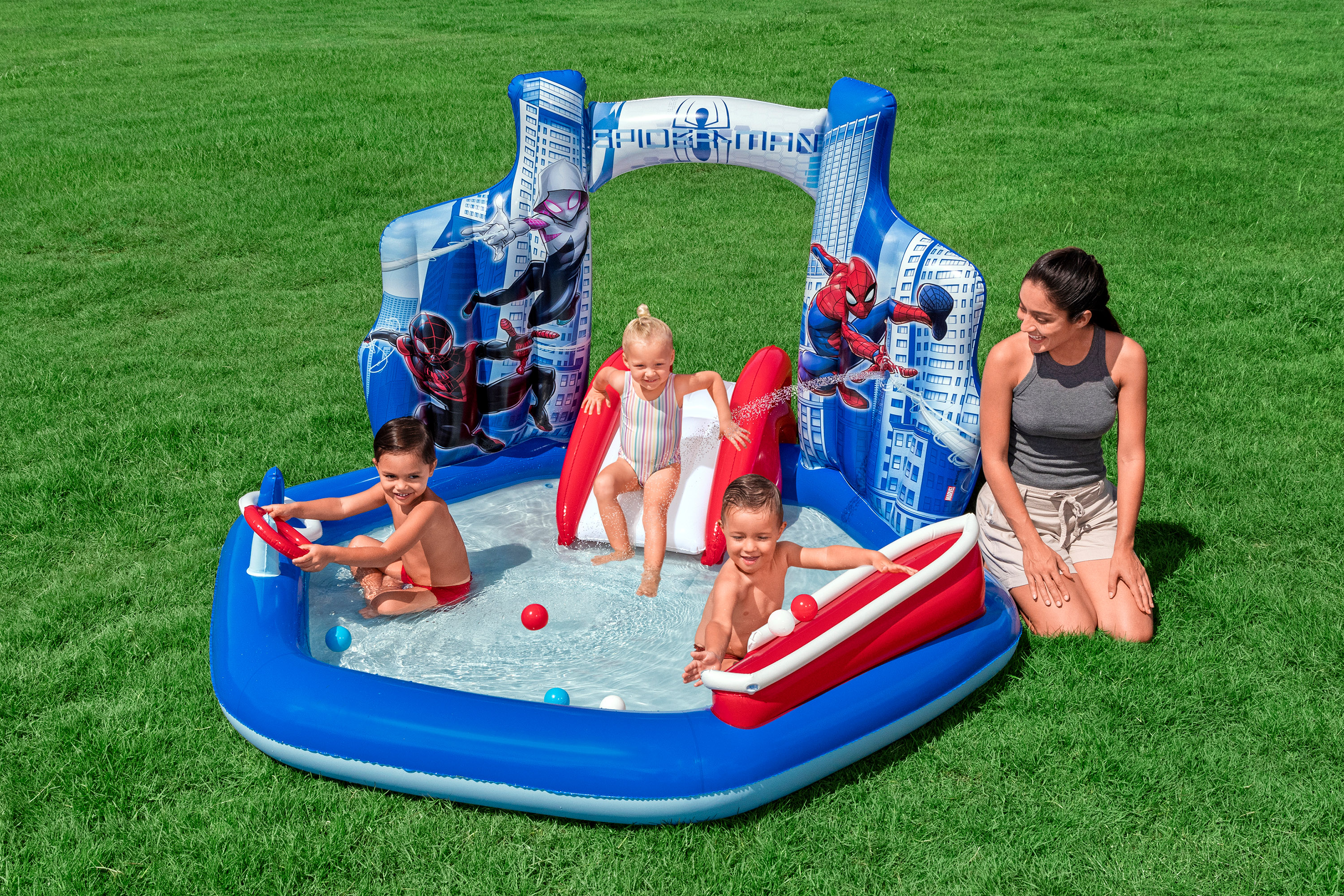 Spider-Man™ Wasserspielcenter 211 x 206 x 127 cm