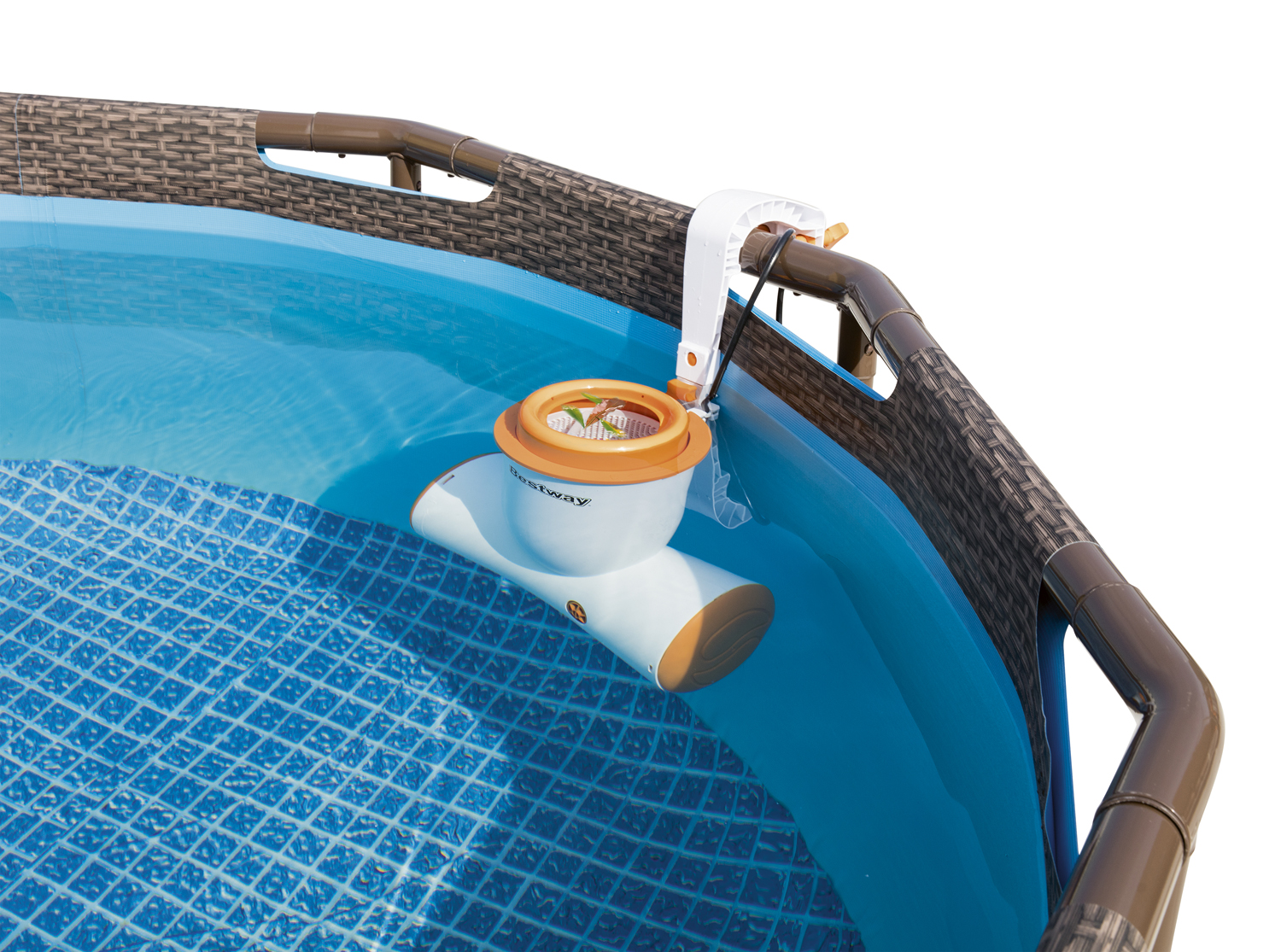 Skimatic™ 2-in-1 Einhängeskimmer/Filterpumpen-Kombination 3.974 l/h, 73 W