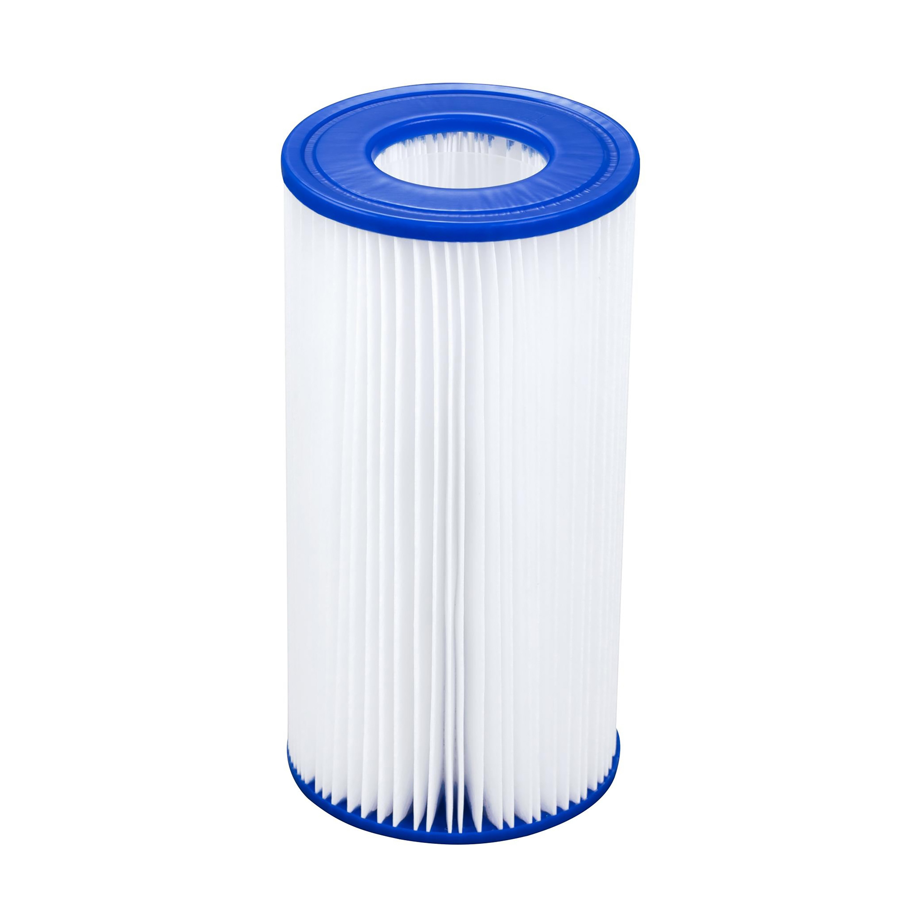 Power Steel™ Swim Vista Series™ Frame Pool Komplett Set mit Filterpumpe Ø 549 x 122 cm, Holz-Optik (Pinie), rund