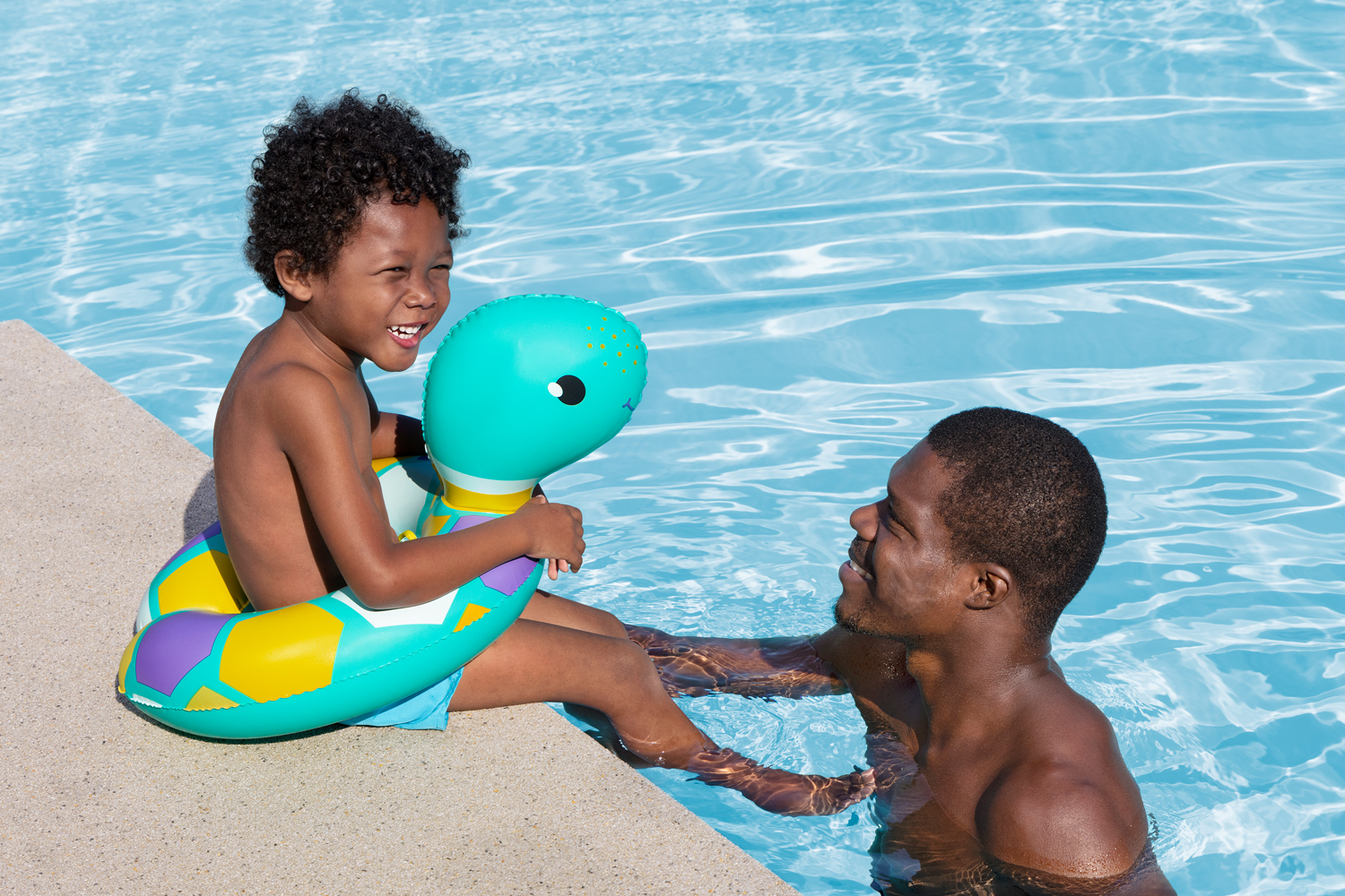 Offener Schwimmring Floating Friends™, 3-6 Jahre, sortiert