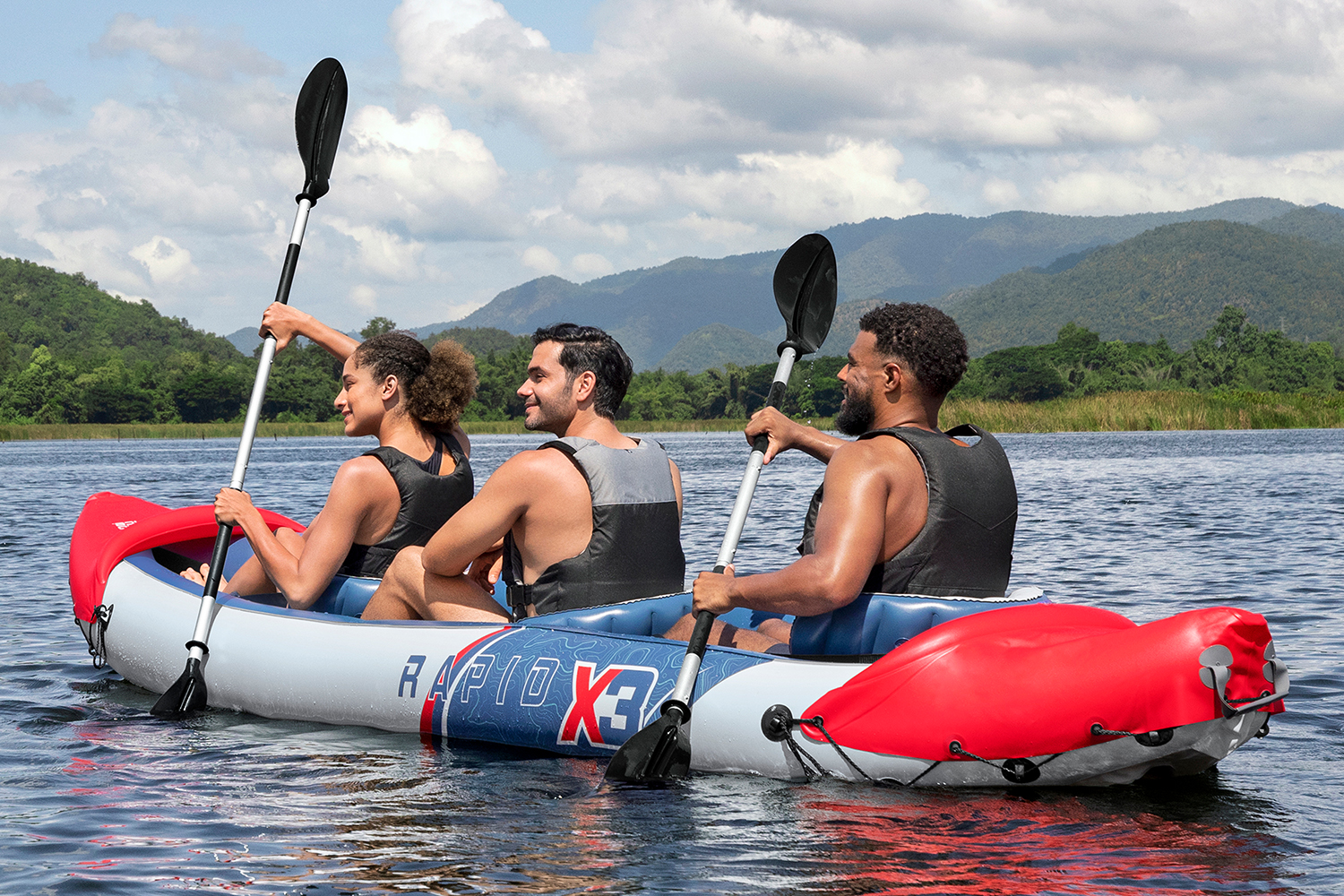 Hydro Force® Kajak-Set Rapid™ X3 381 x 100 x 44 cm