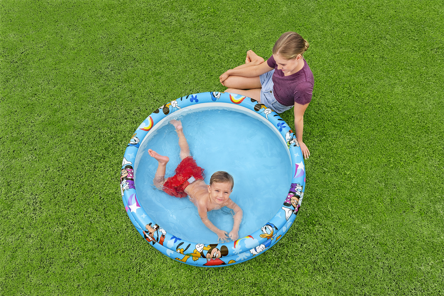 Disney Junior® Planschbecken Mickey & Friends  Ø 122 x 25 cm, rund
