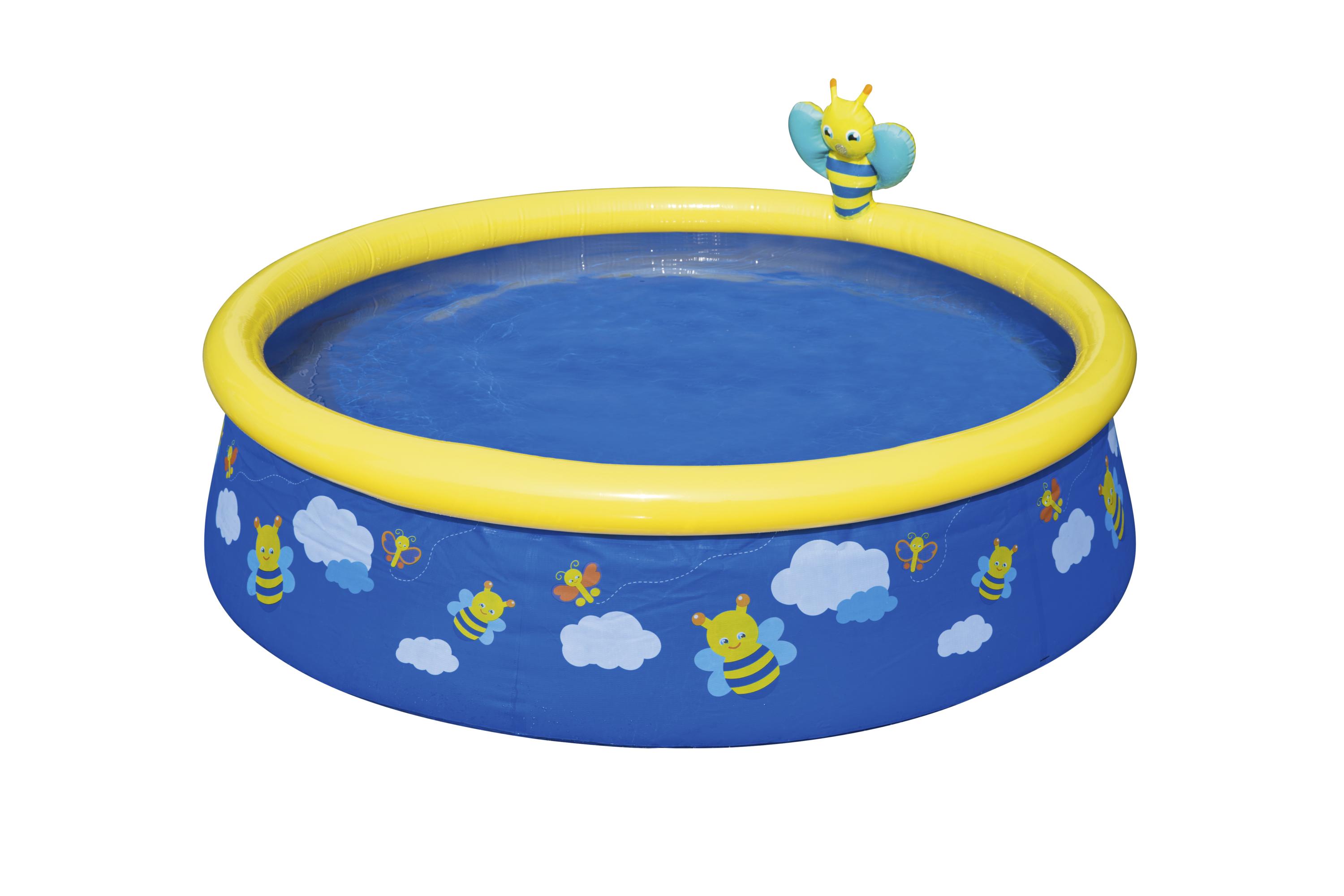 Bestway® 5' x 15"/1.52m x 38cm My First Fast Set Spray Pool Bestway® 5' x 15"/1.52m x 38cm My First Fast Set Spray Pool
