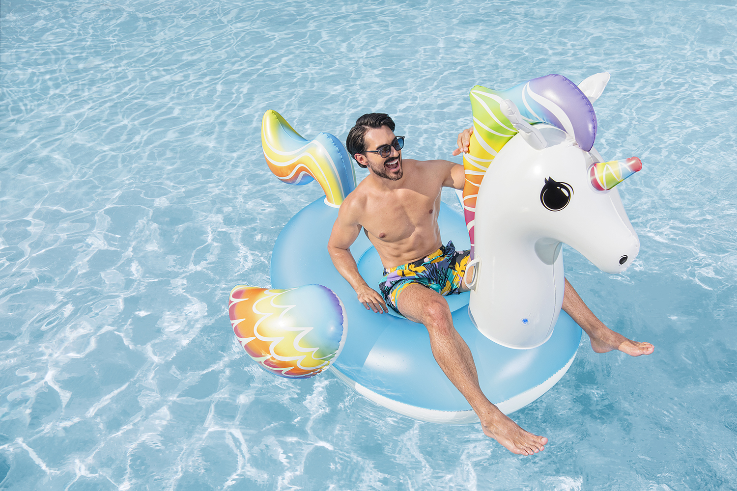 Schwimmtier Einhorn 224 x 164 cm