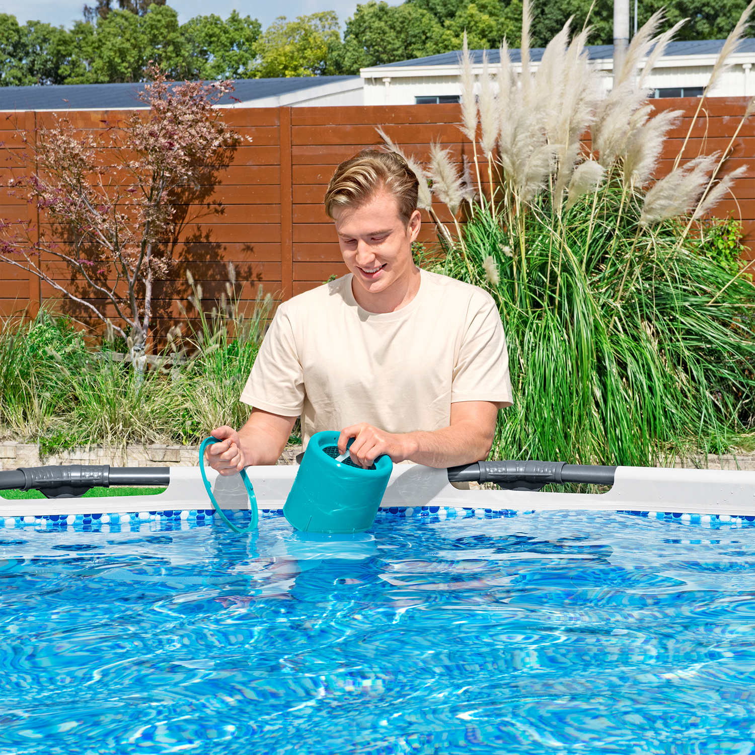 Poolpflege-Set  AquaClean™ Deluxe für Poolgrößen bis 610 cm (ausgenommen Stahlwandpools) Poolpflege-Set  AquaClean™ Deluxe für Poolgrößen bis 610 cm (ausgenommen Stahlwandpools)