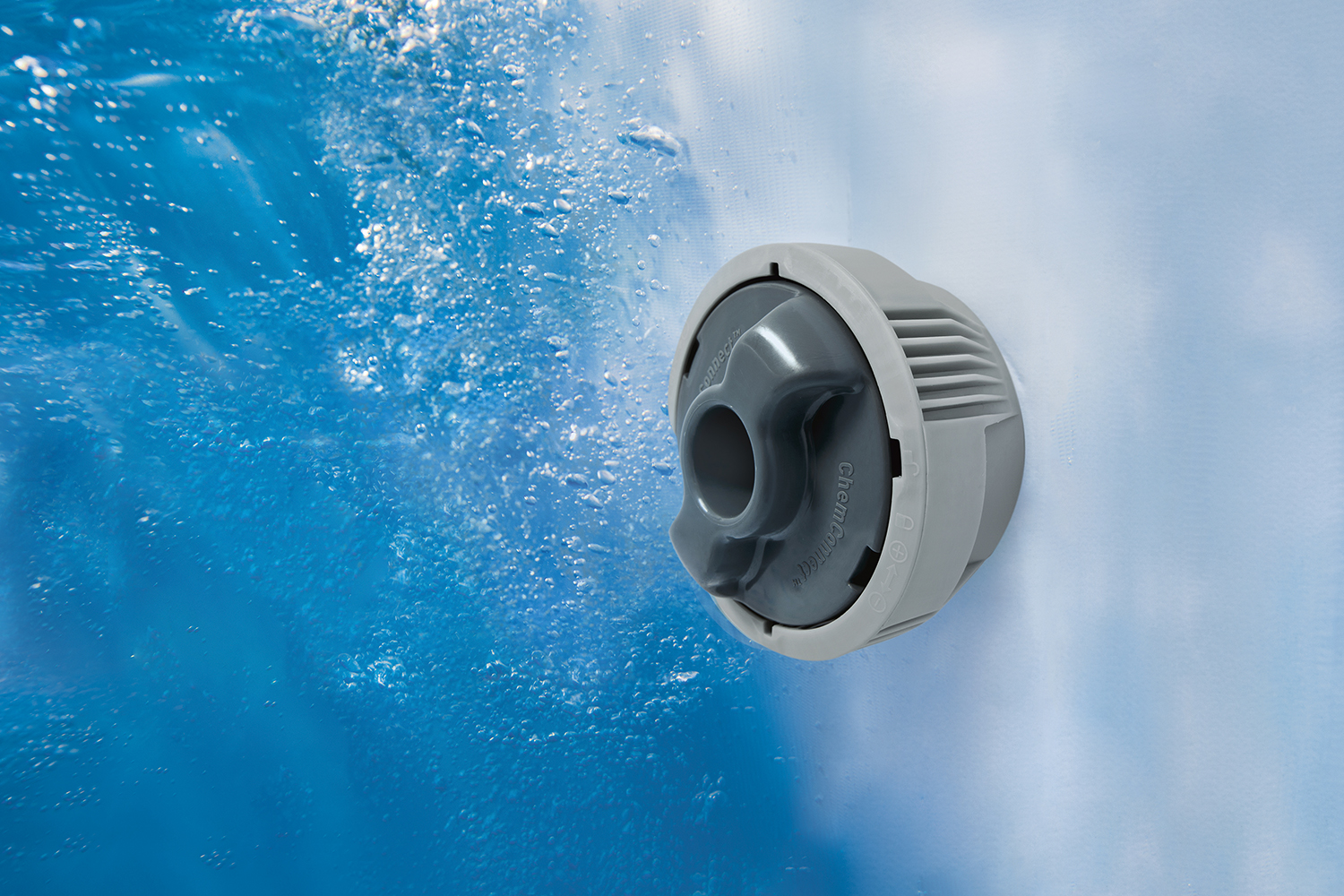 LAY-Z-SPA® Energiespar-Whirlpool Maldives HydroJet Pro™ mit App-Steuerung, für 7 Personen 201 x 201 x 80 cm, Mahagoni