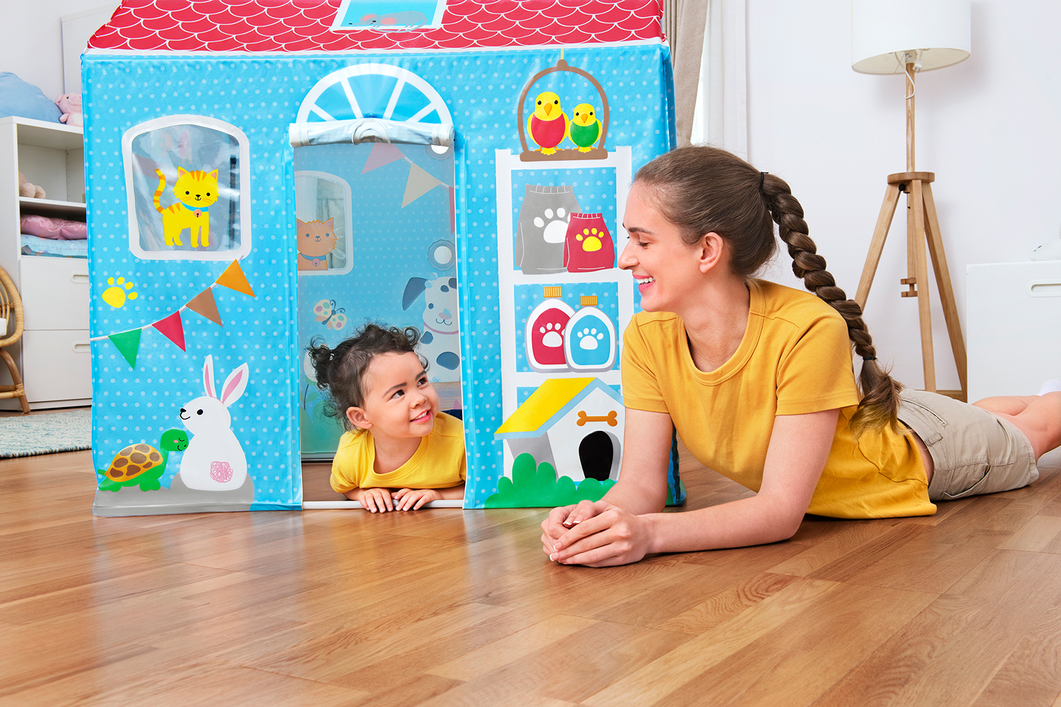 Spielhaus Purrfect Pets™ 102 x 76 x 114 cm Spielhaus Purrfect Pets™ 102 x 76 x 114 cm