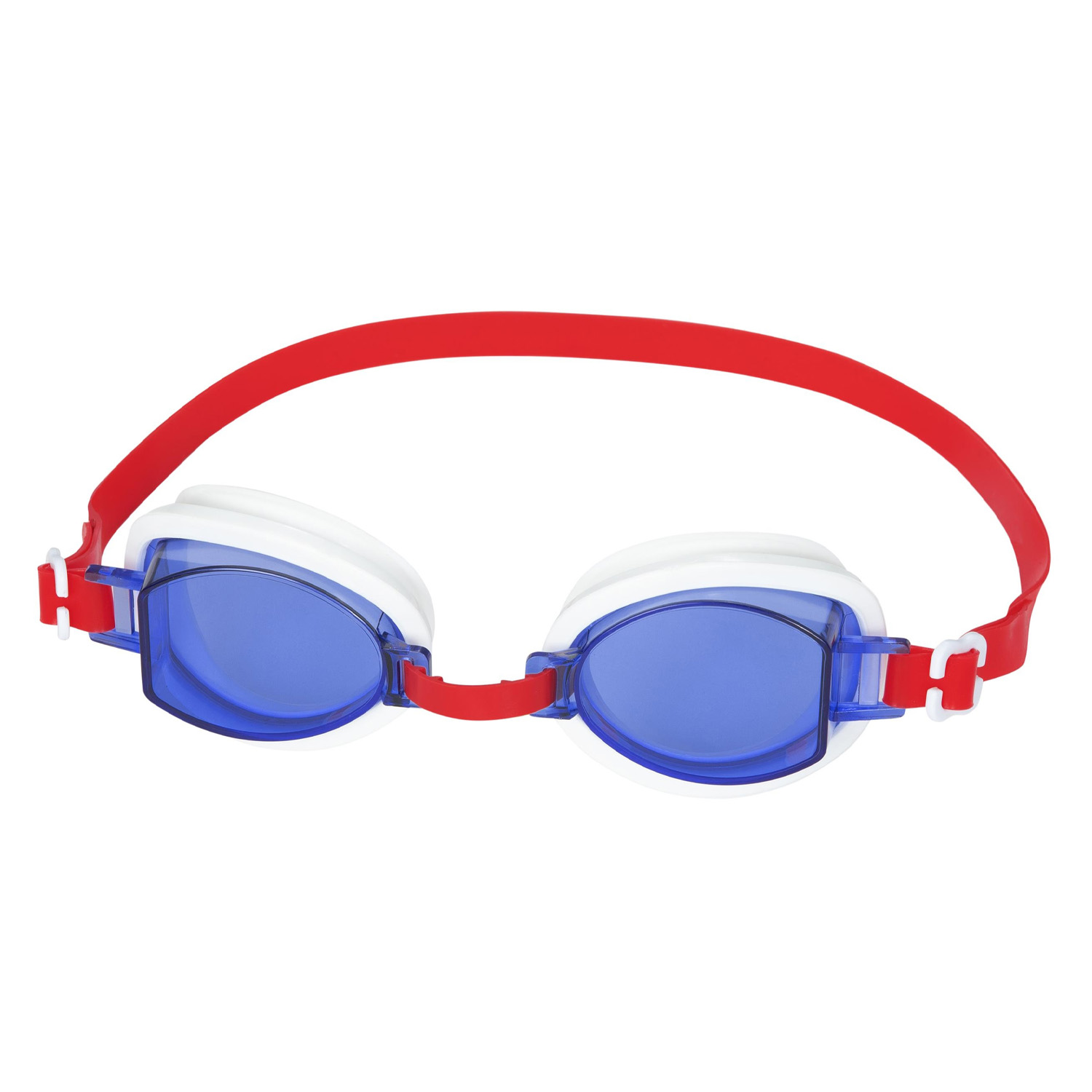 Aqua Burst Essential™ Schwimmbrille ab 7 Jahren, Blau / Rot