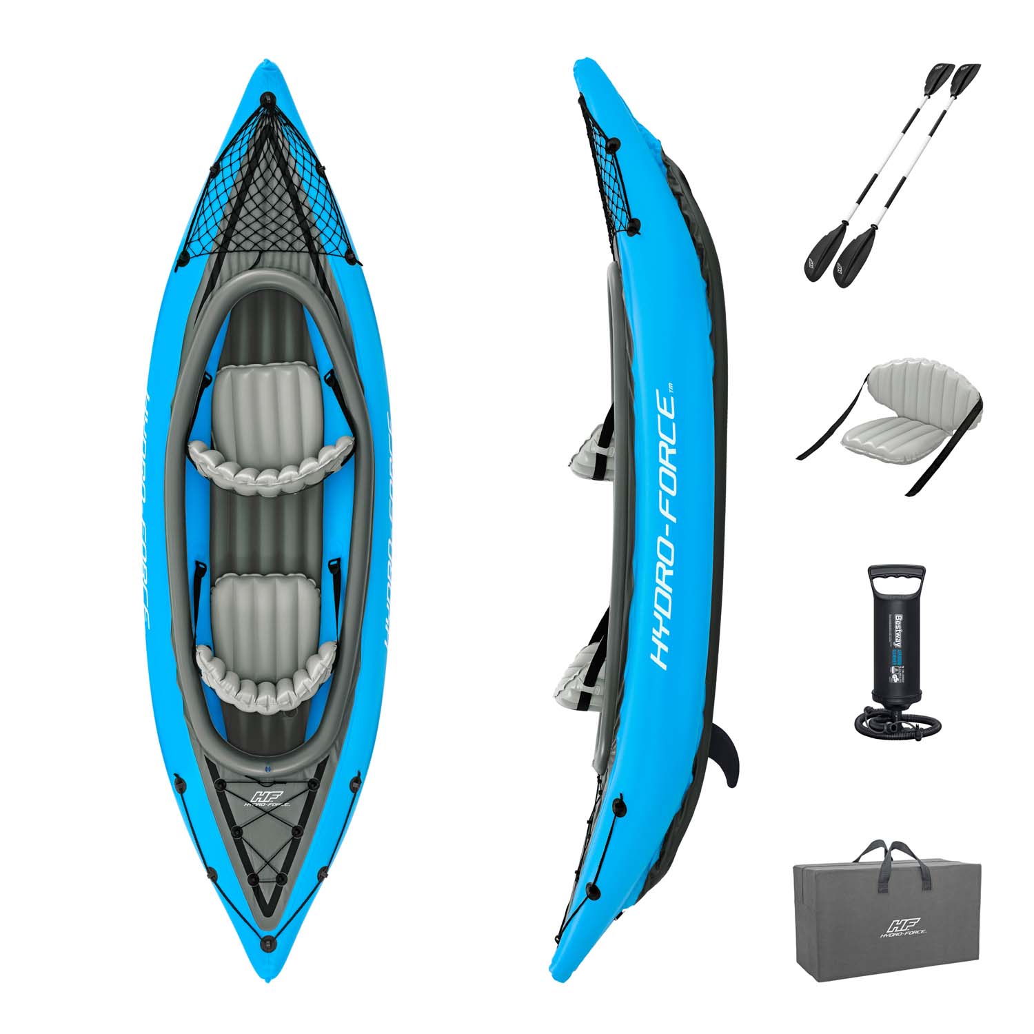 Hydro-Force™ Kajak-Set Cove Champion™ X2 331 x 88 x 45 cm