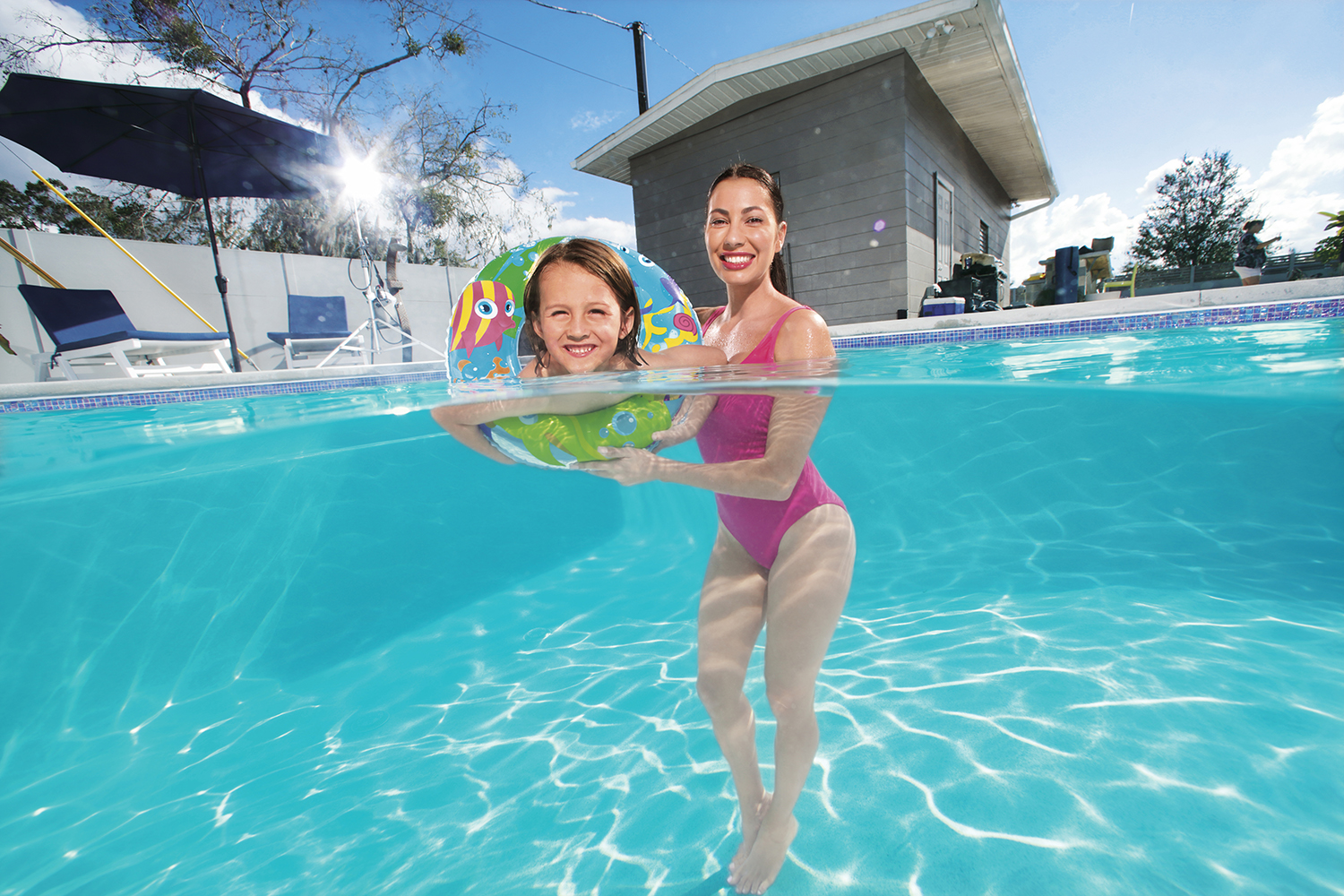 Bestway® ?22"/?56cm Designer Swim Ring