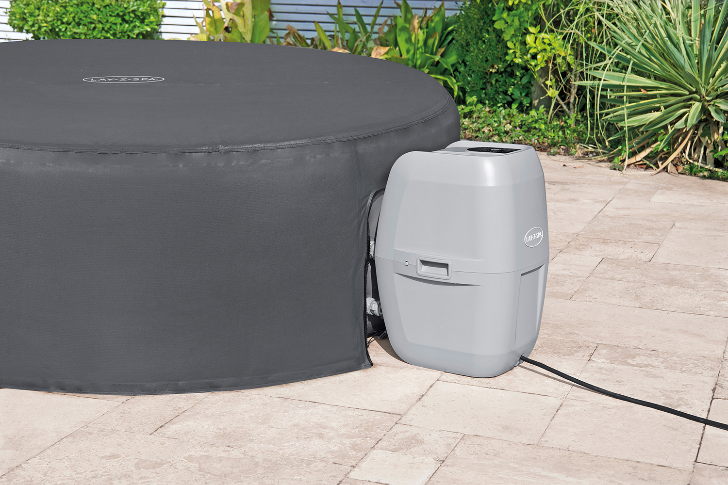 LAY-Z-SPA® Xtras EnergySense™ Plus Thermo-Komplettabdeckung Ø 170 x 66 cm rund