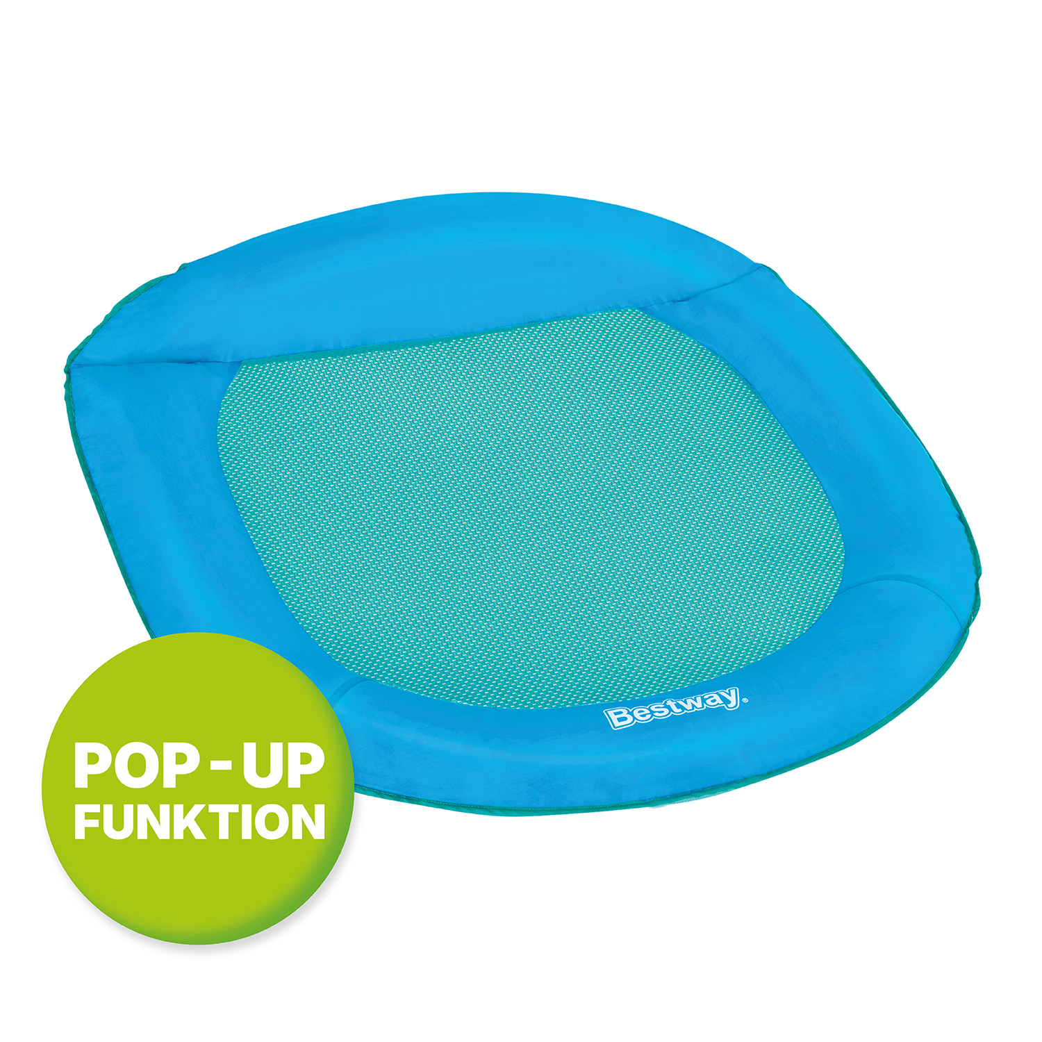 Flex 'n Fold™ Poolmatte 106 x 105 cm Pop-Up-Wasserhängematte 106 x 95 x 16 cm