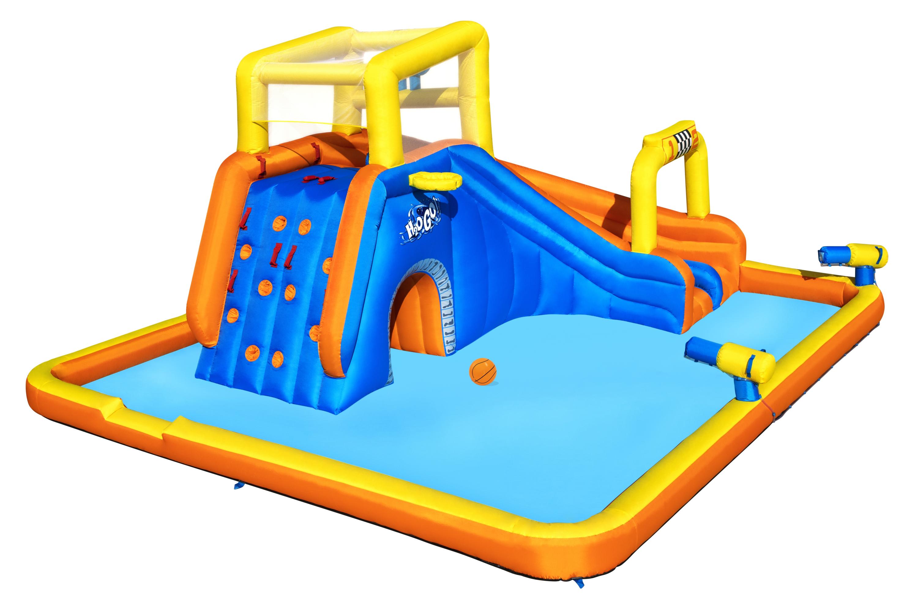 H2OGO!® Mega-Wasserpark mit Dauergebläse Speedway 551 x 502 x 265 cm