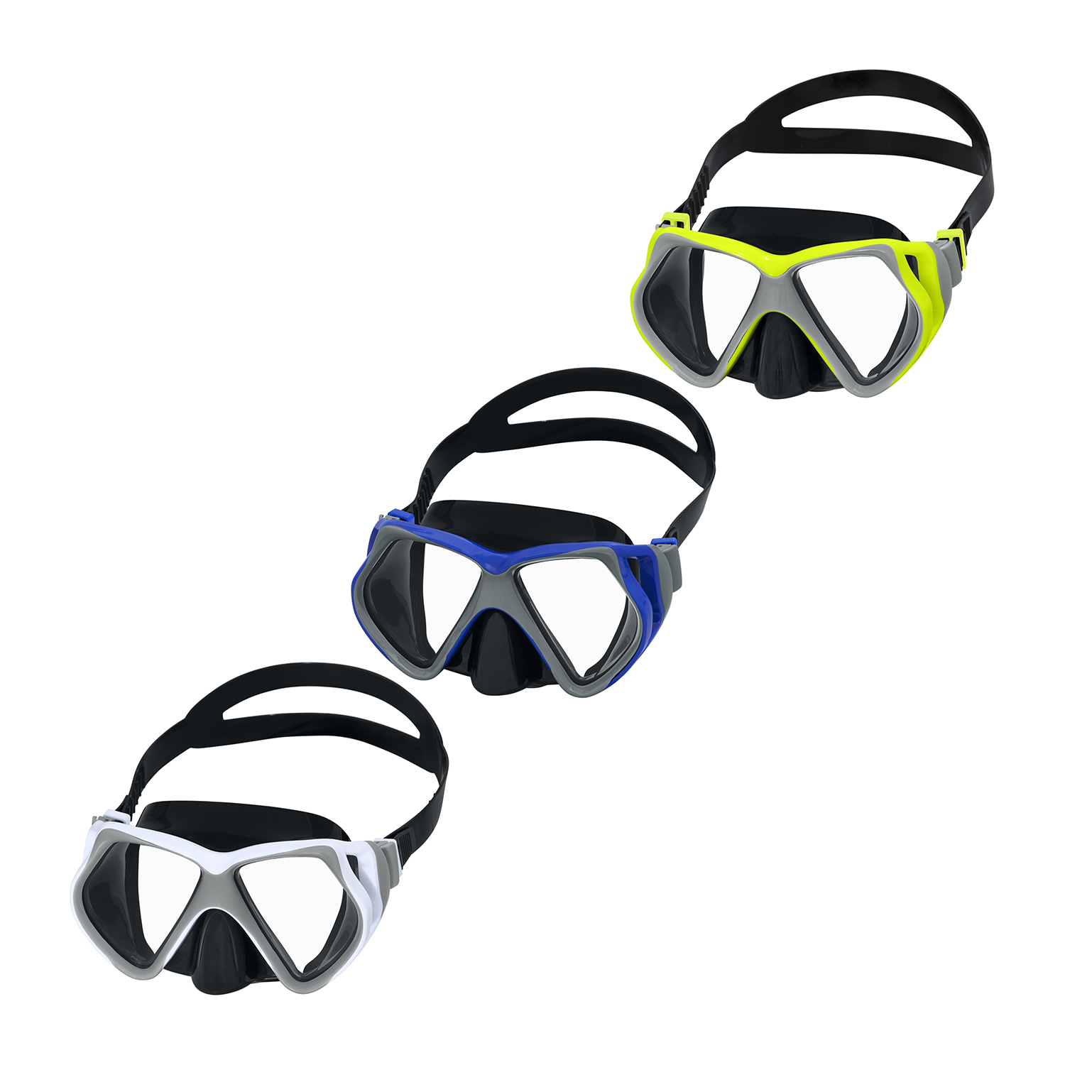 Dominator Pro™ Tauchmaske ab 14 Jahren, sortiert