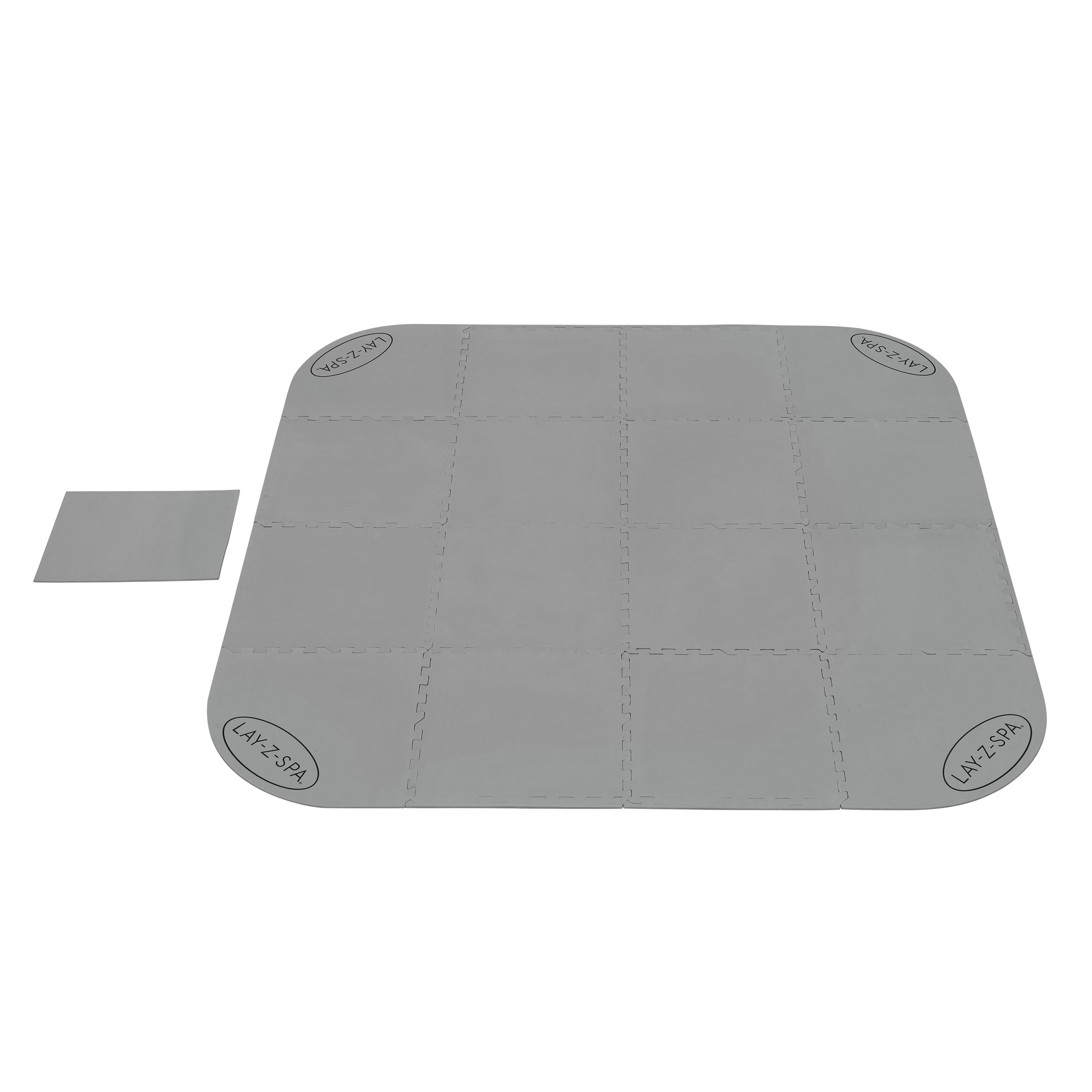LAY-Z-SPA® Xtras Bodenschutzmatten Set 196 x 196 cm