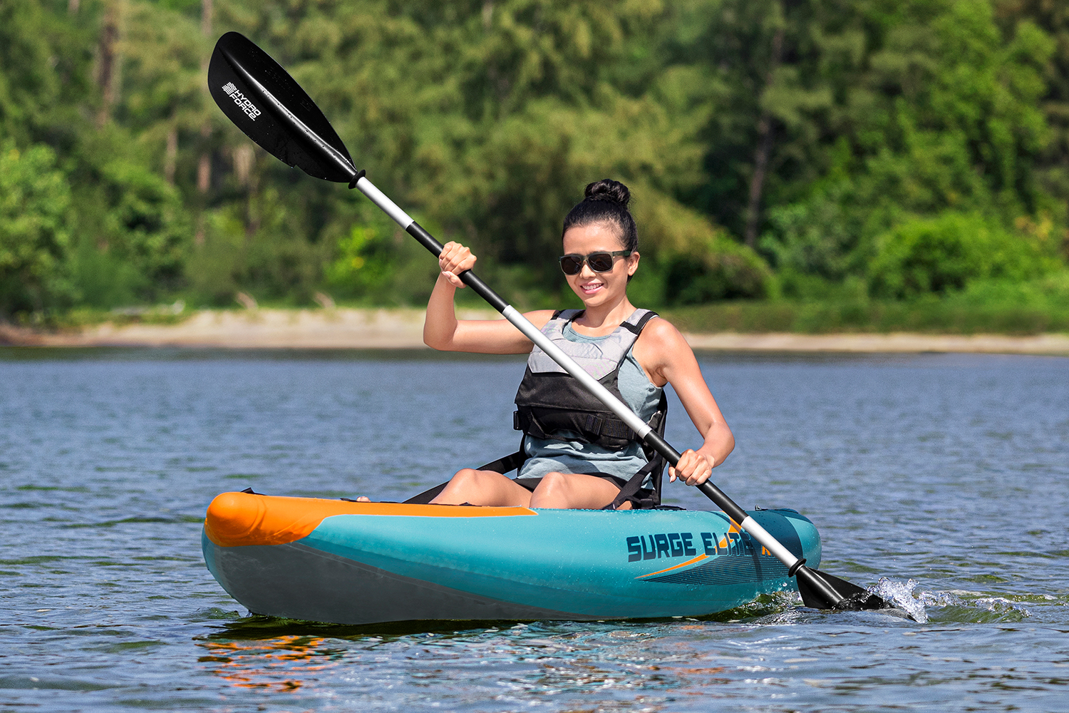 Hydro Force® Kajak-Set Surge Elite™ X1 312 x 94 x 30 cm