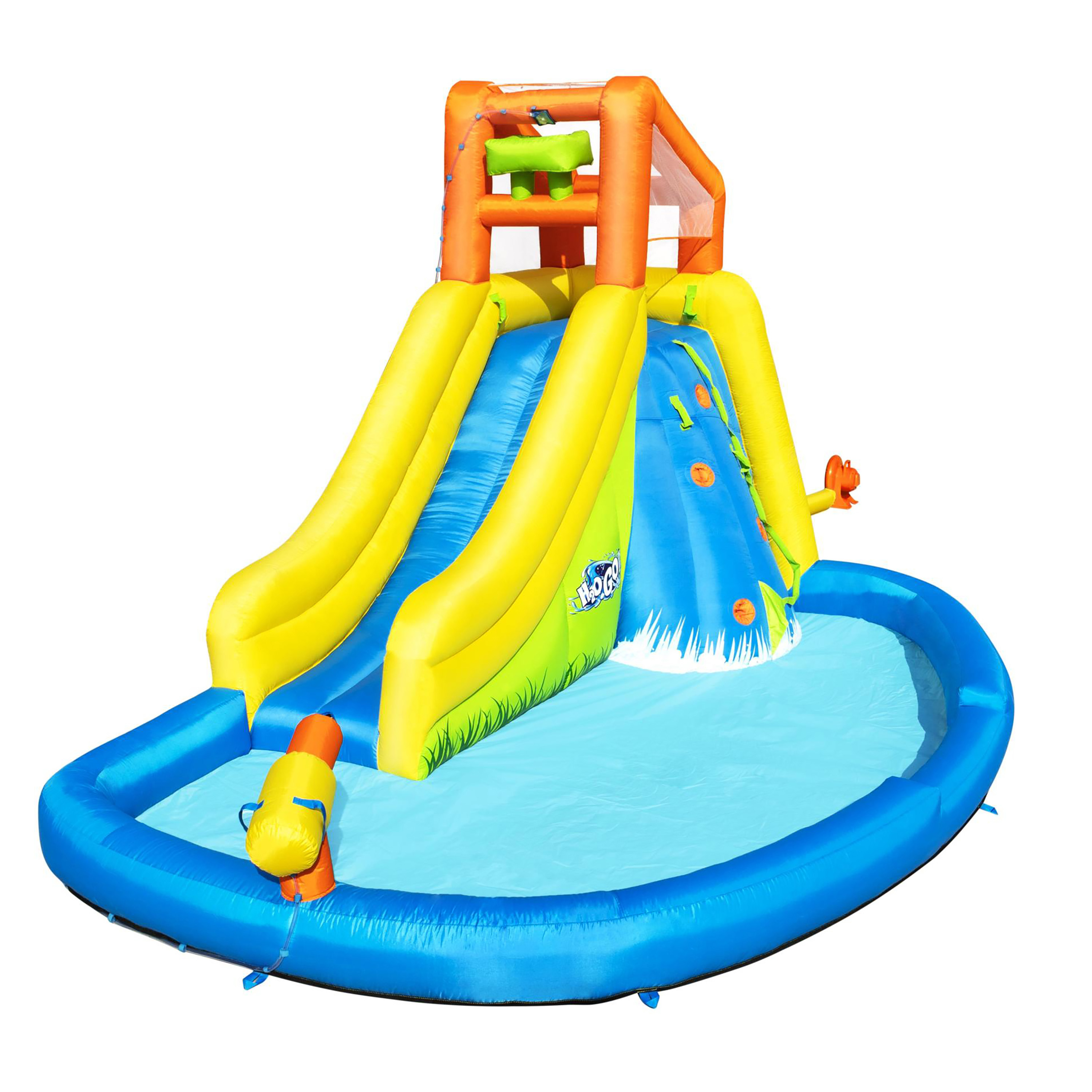 H2OGO!™ 14'3" x 9'5" x 8'9"/4.35m x 2.86m x 2.67m Mount Splashmore Mega WaterPark