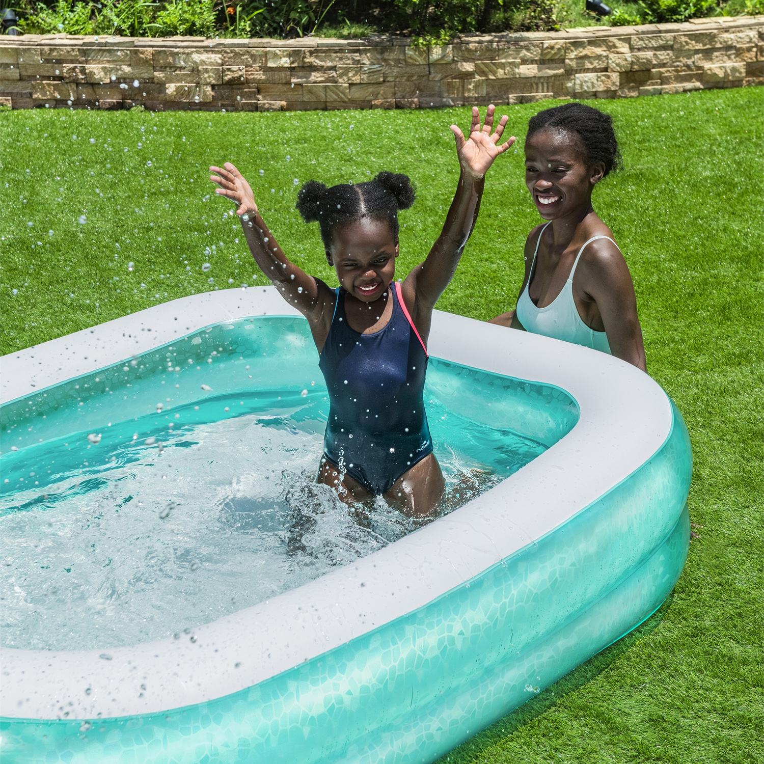 Family Pool 200 x 146 x 48 cm, eckig Family Pool 200 x 146 x 48 cm, eckig