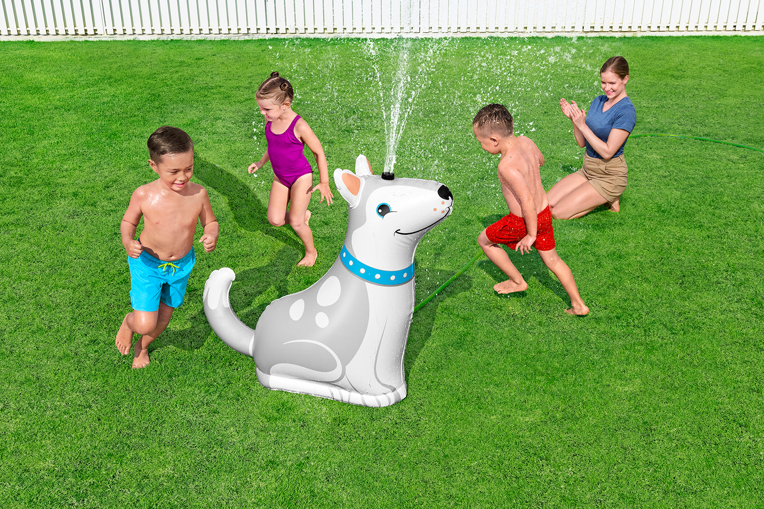 Happy Husky™ Wassersprinkler 112 x 44 x 100 cm Happy Husky™ Wassersprinkler 112 x 44 x 100 cm