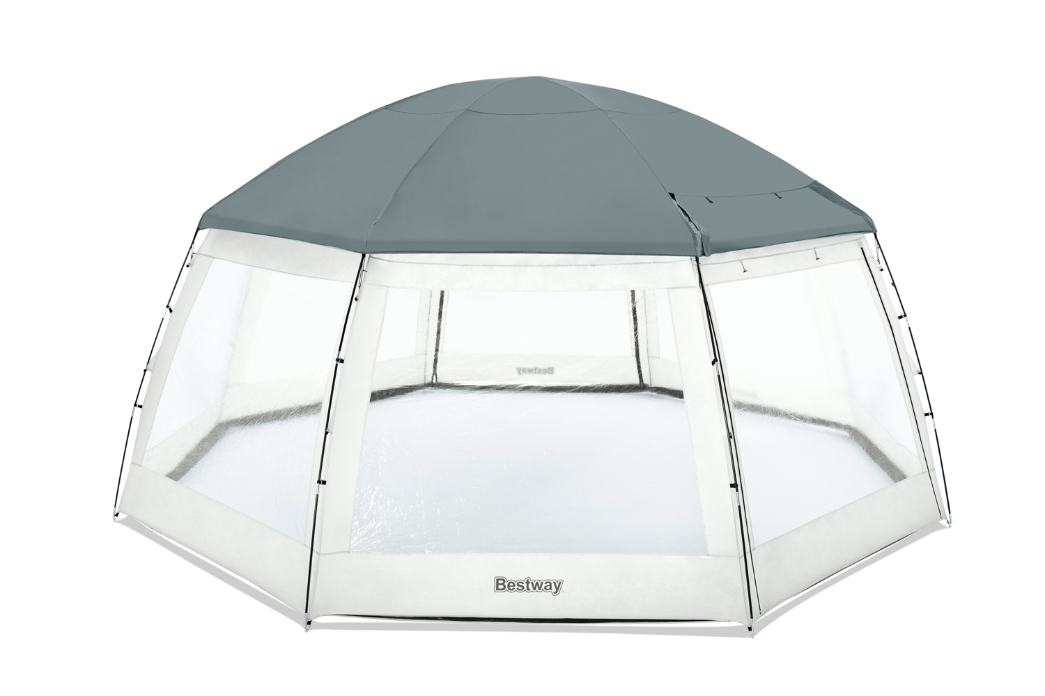 Pavillon für runde Pools, 600 x 295 cm Pavillon für runde Pools, 600 x 295 cm