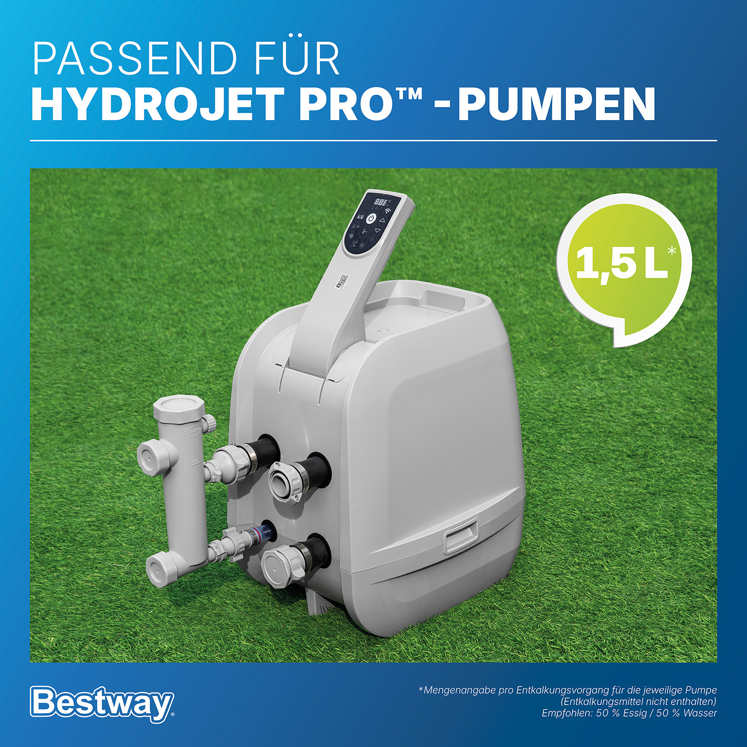 LAY-Z-SPA® Entkalker für alle LAY-Z-SPA® Pumpeneinheiten