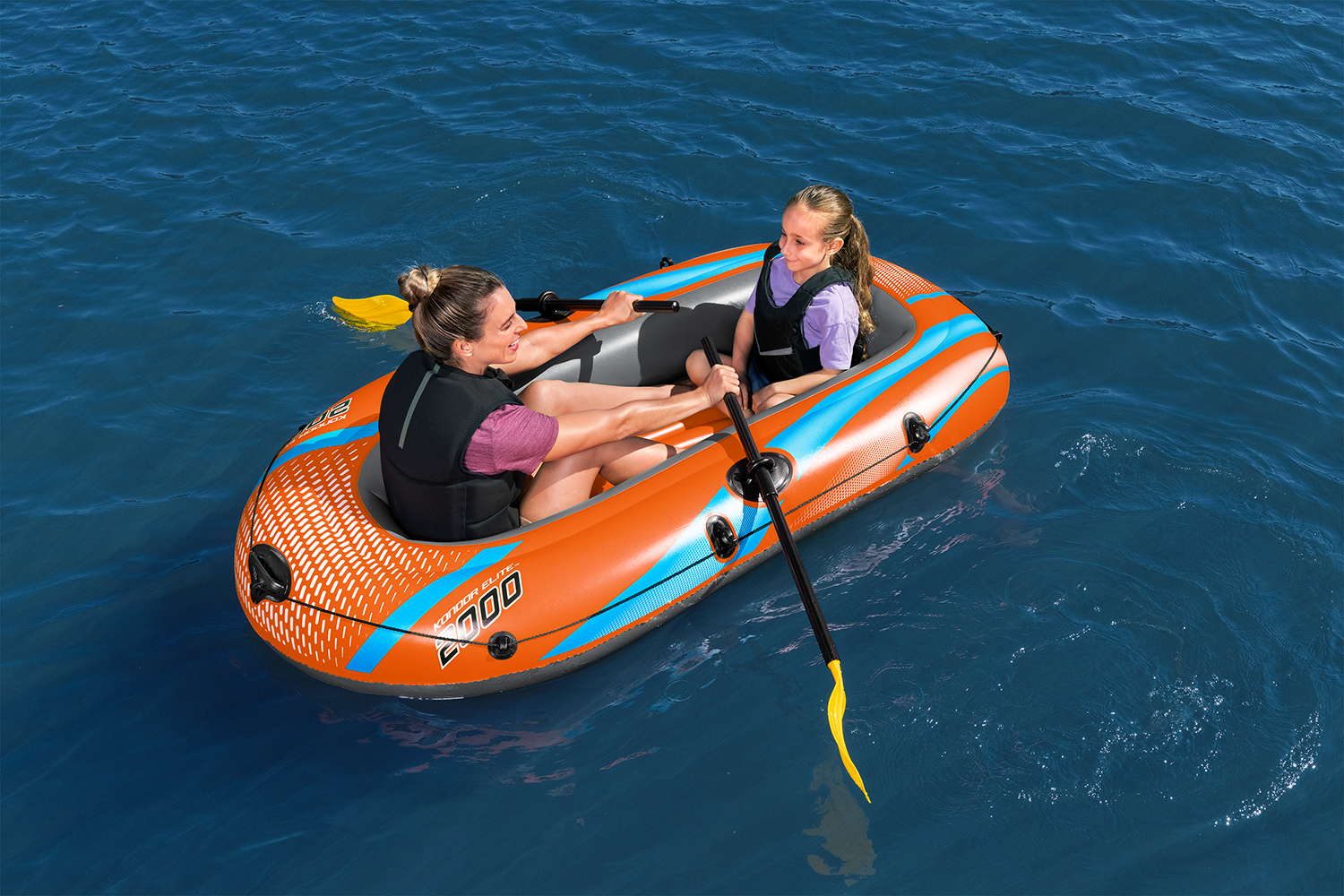 Schlauchboot Set Kondor Elite™ 2000 196 x 106 x 31 cm Schlauchboot Set Kondor Elite™ 2000 196 x 106 x 31 cm