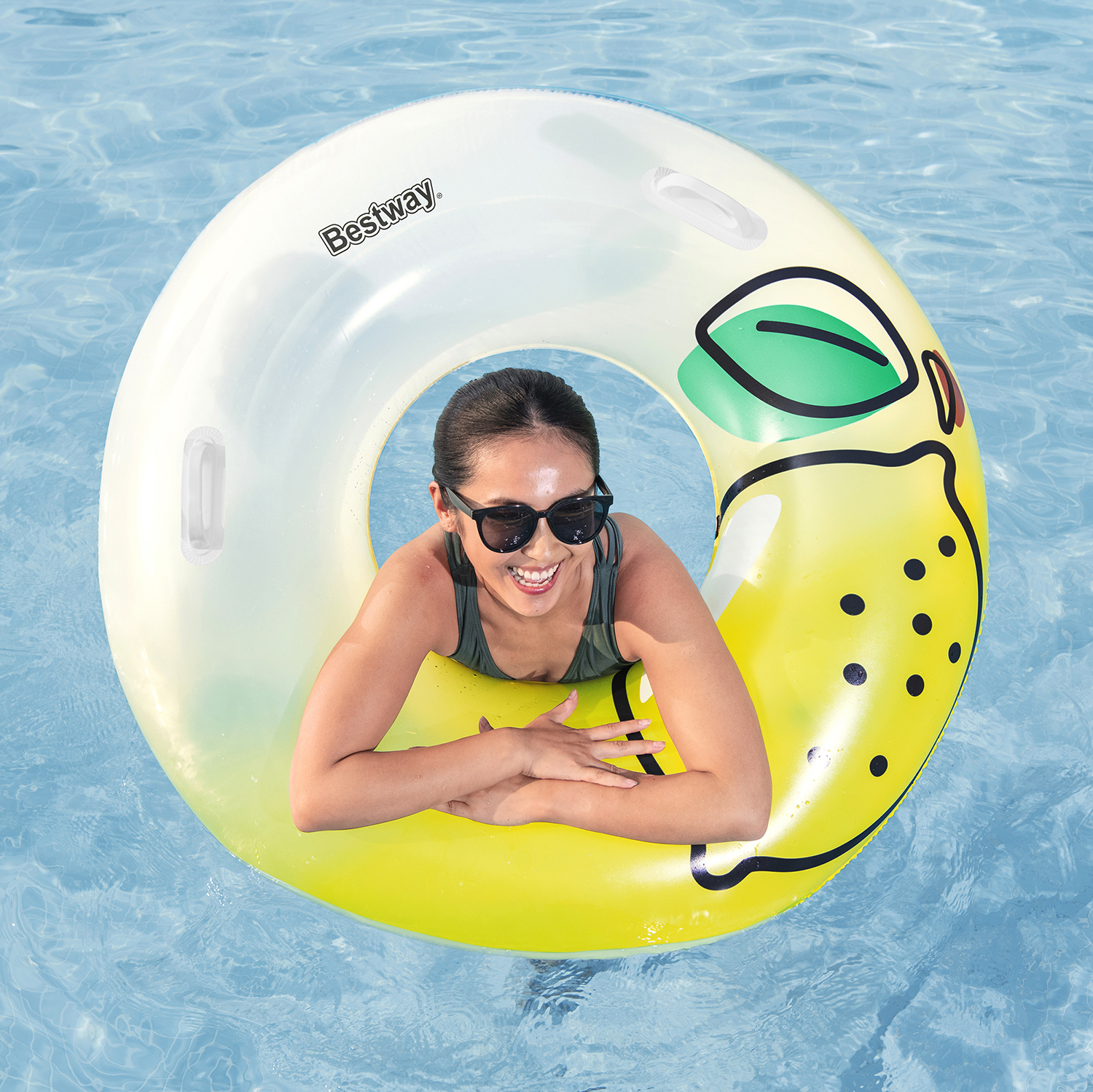Schwimmring Zitrone Ø 99 x 31,5 cm