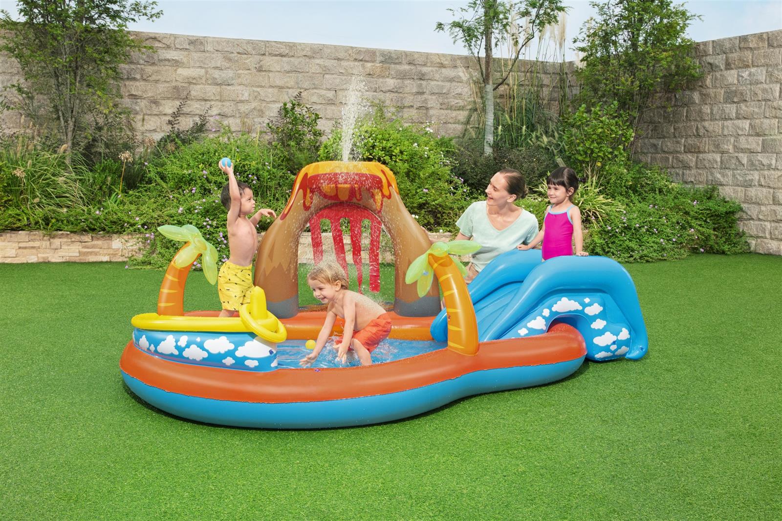 Wasserspielcenter Lava Lagoon 265 x 265 x 104 cm