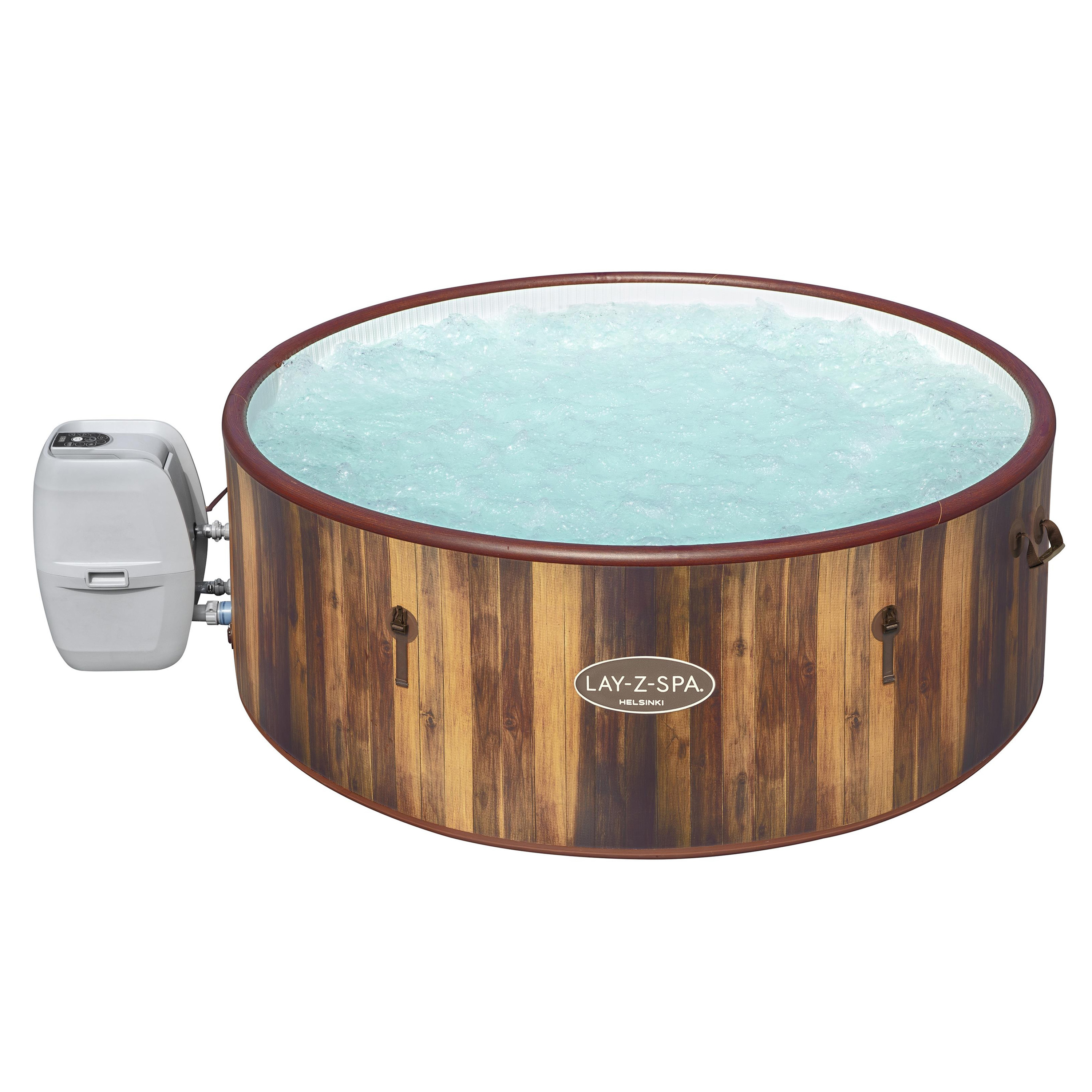 LAY-Z-SPA® WLAN Whirlpool Helsinki AirJet Plus™ Ø 180 x 66 cm, rund