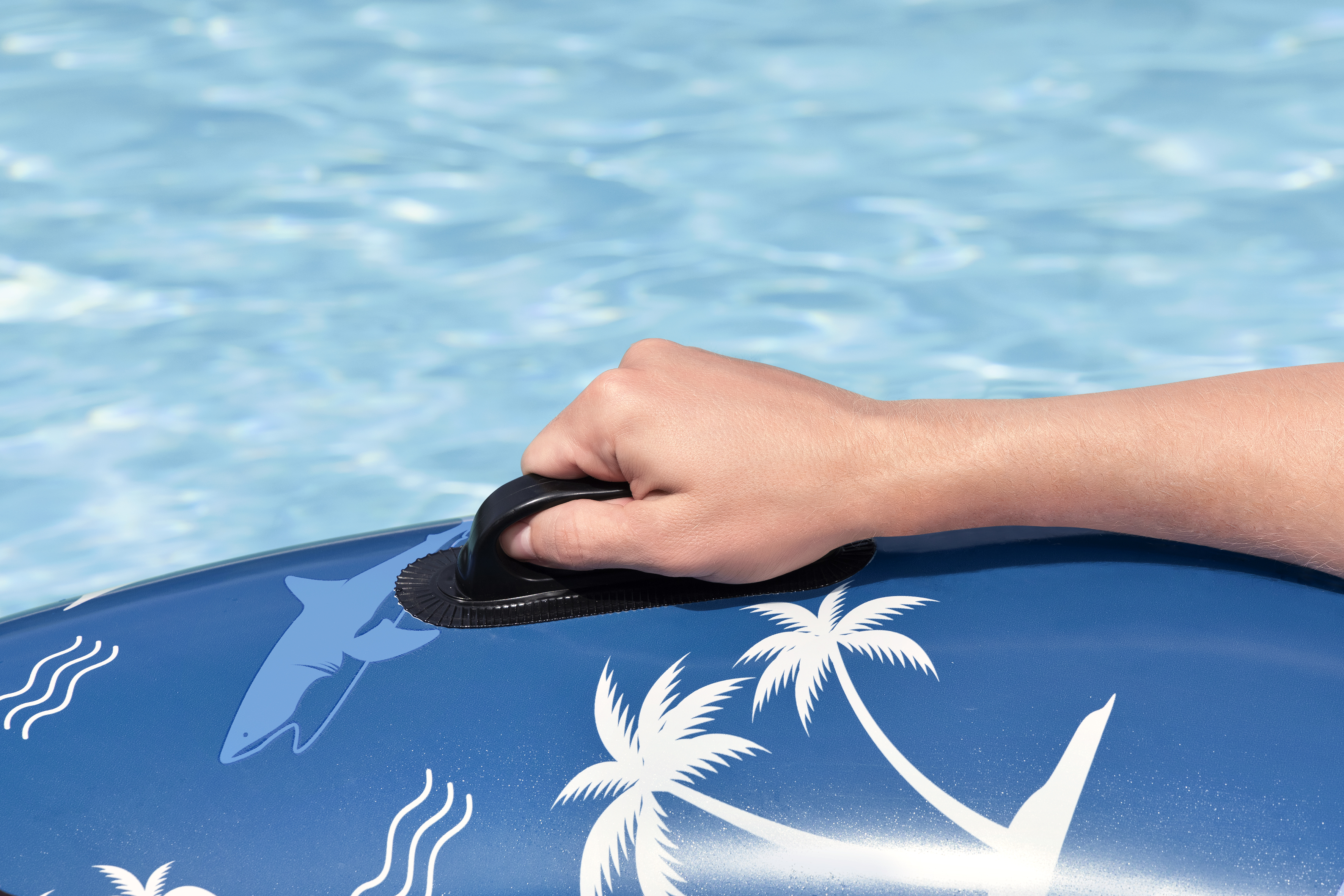 Schwimmring Nautical  Ø 119 cm, Blau