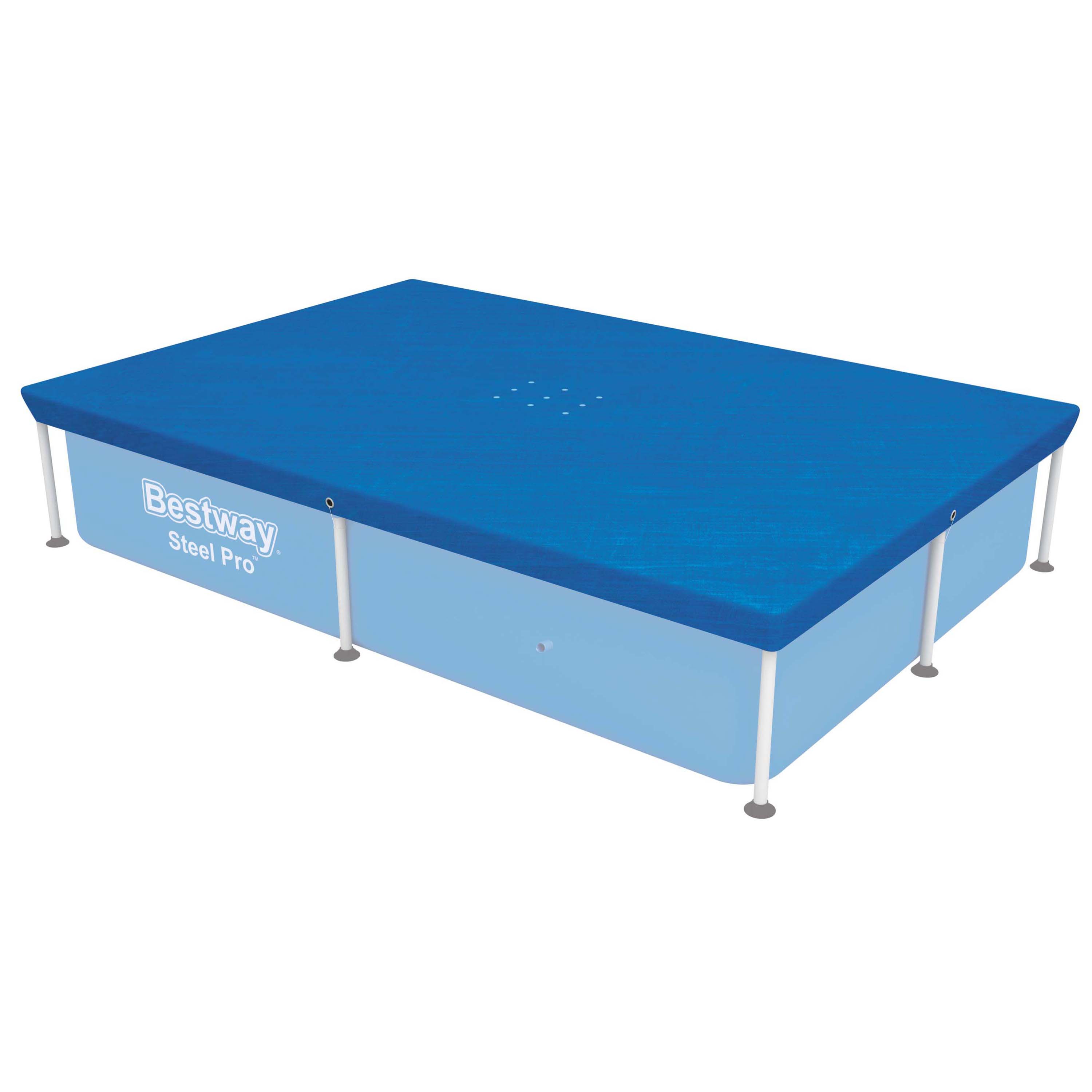 Flowclear™ PE-Abdeckplane 224 x 154 cm, blau, eckig