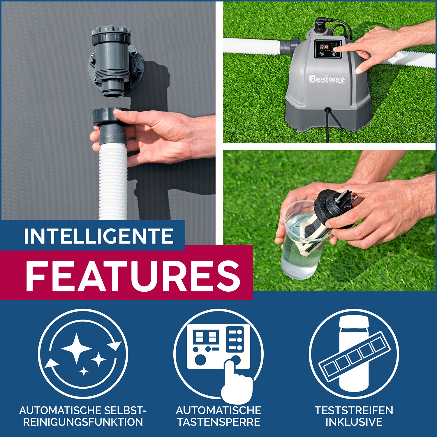 Salzwasseranlage Hydrogenic™ 6 g/h, 80 W Salzwasseranlage Hydrogenic™ 6 g/h, 80 W
