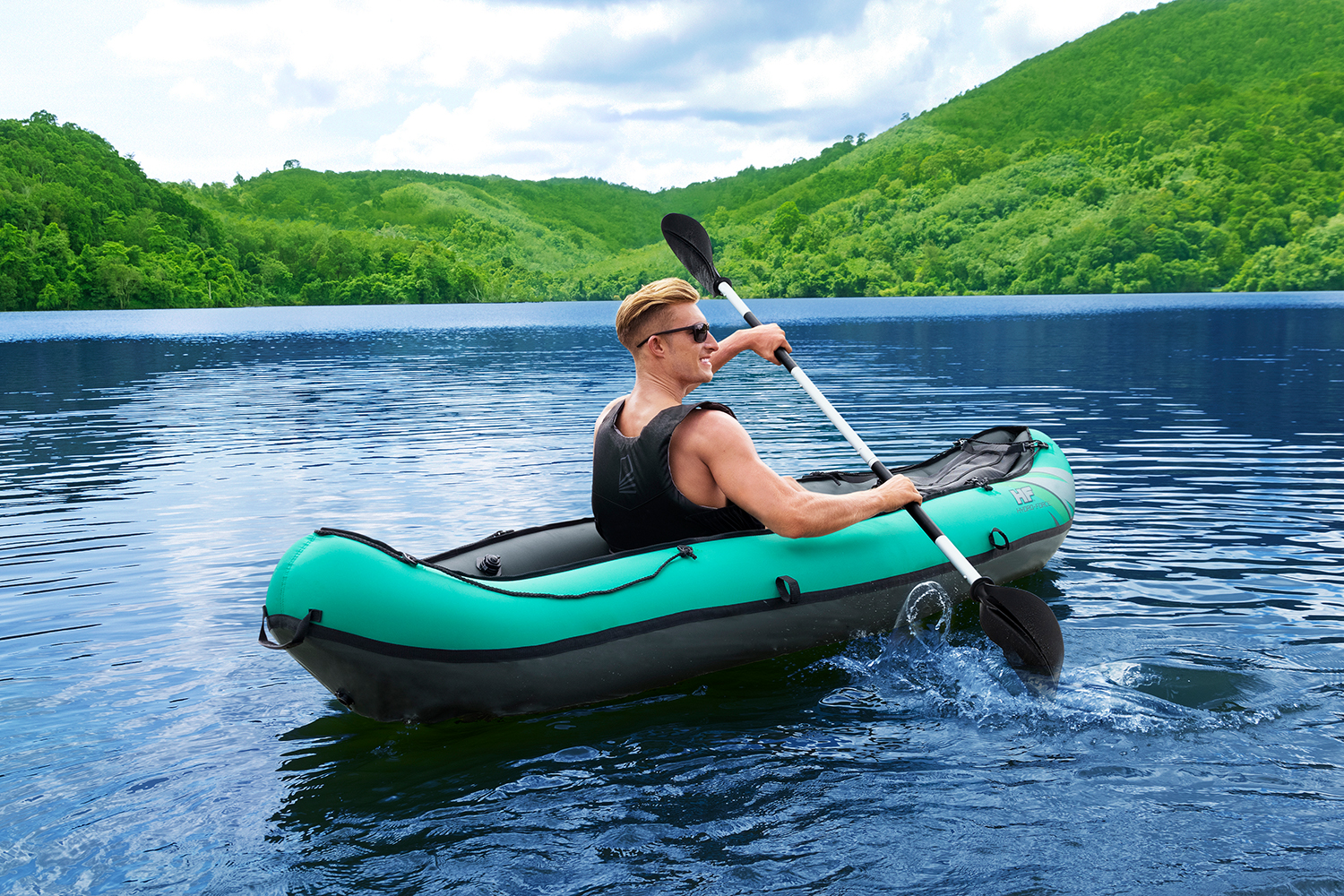 Hydro-Force™ Kajak Set Ventura Elite™ X1 280 x 86 x 40 cm