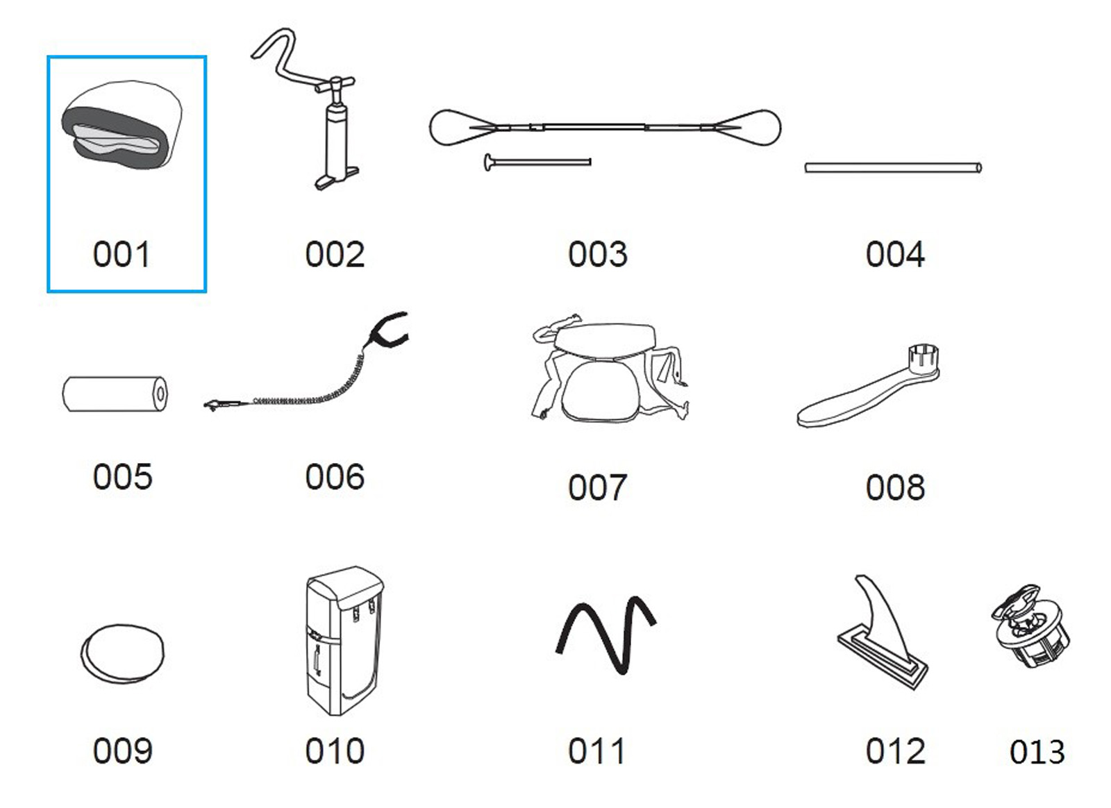 Bestway® Spare Part Replacement board for Hydro-Force™ SUP Freesoul Tech Touring Board 340x89x15 cm Bestway® Spare Part Replacement board for Hydro-Force™ SUP Freesoul Tech Touring Board 340x89x15 cm