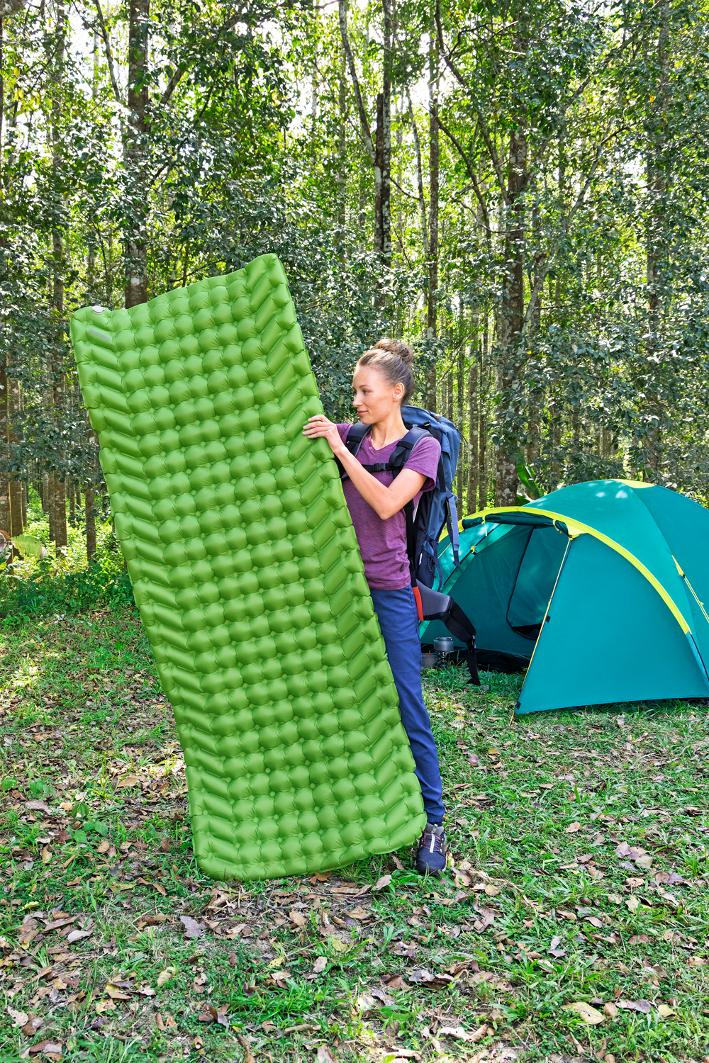 aufblasbare Single-XL-Isomatte WanderLite™ 198 x 71 x 6,5 cm