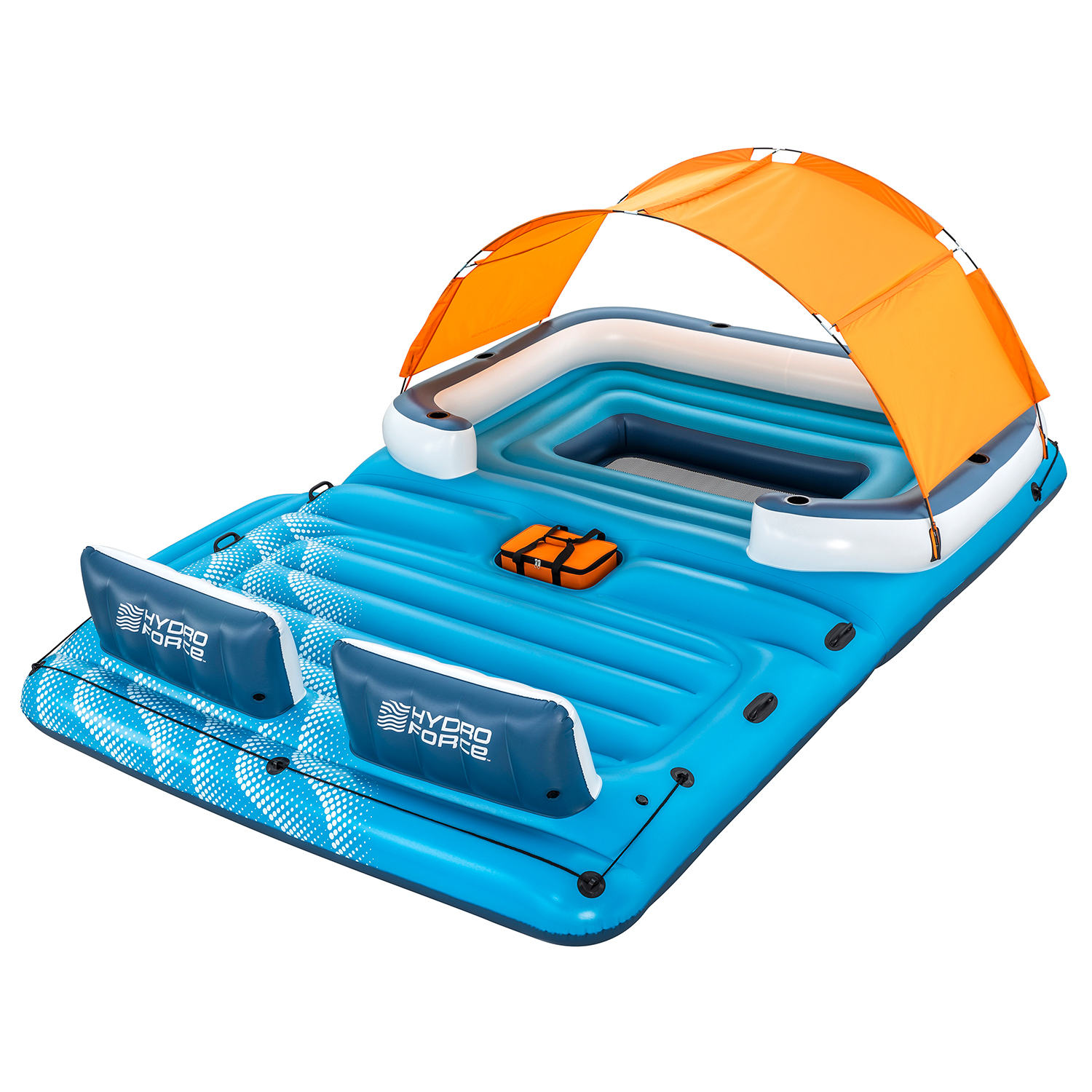 Hydro Force® 6-Personen-Badeinsel Tropical Breeze 389 x 274 cm