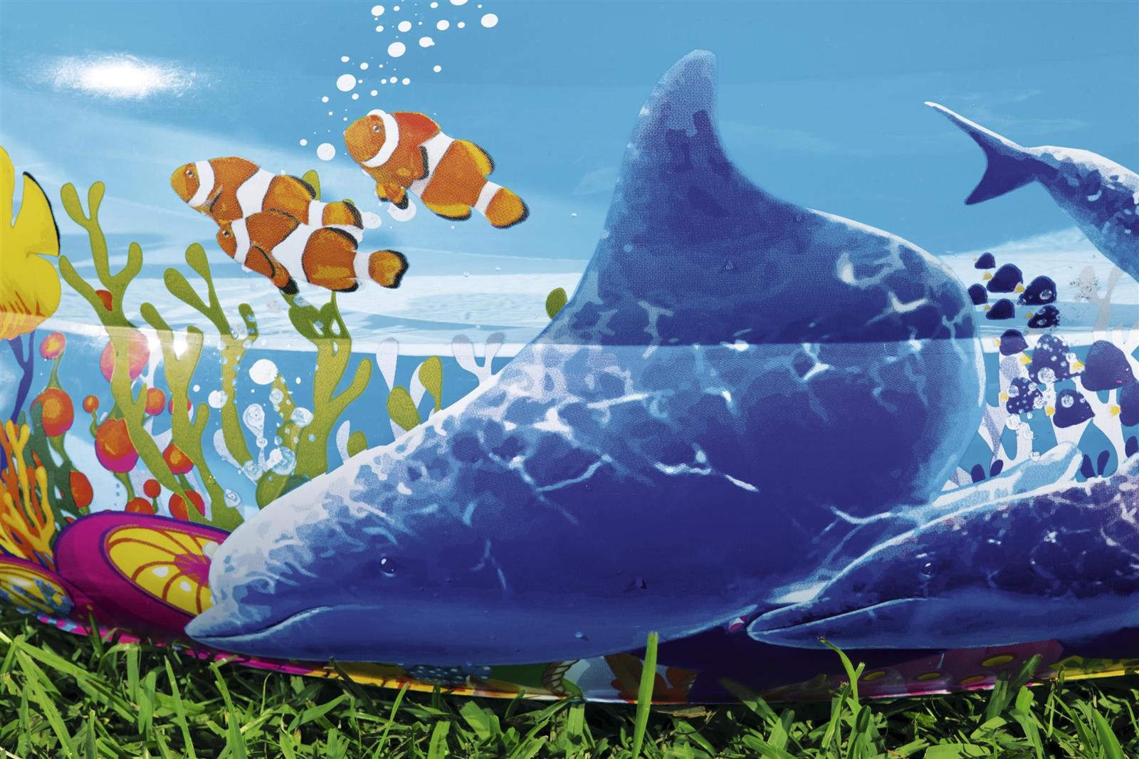 Family Pool Sea Ground 262 x 157 x 46 cm, oval
