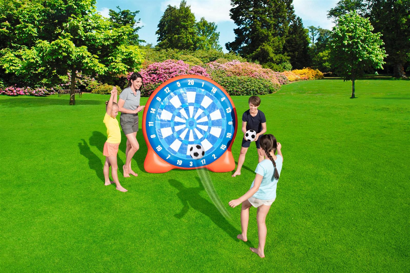 Fußball-Dartscheibe Air Blast Soccer™ 157 x 107 x 157cm