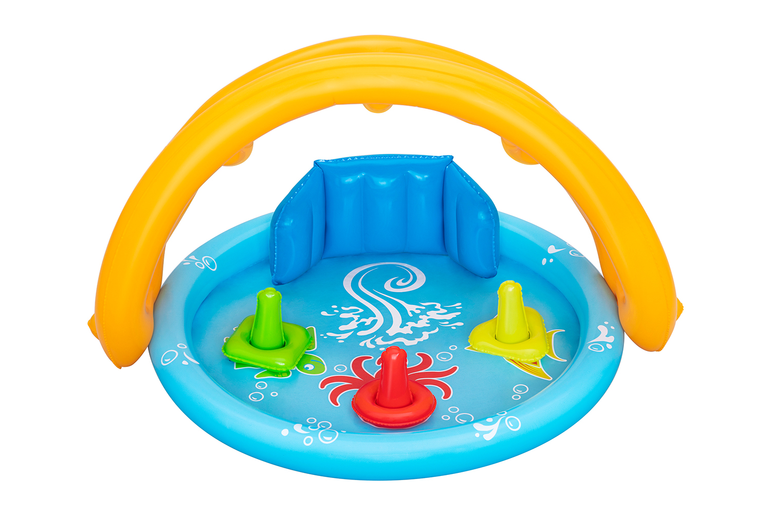 Lil' SeaShapes™ Planschbecken mit Sonnenschutzdach 115 x 89 x 76 cm