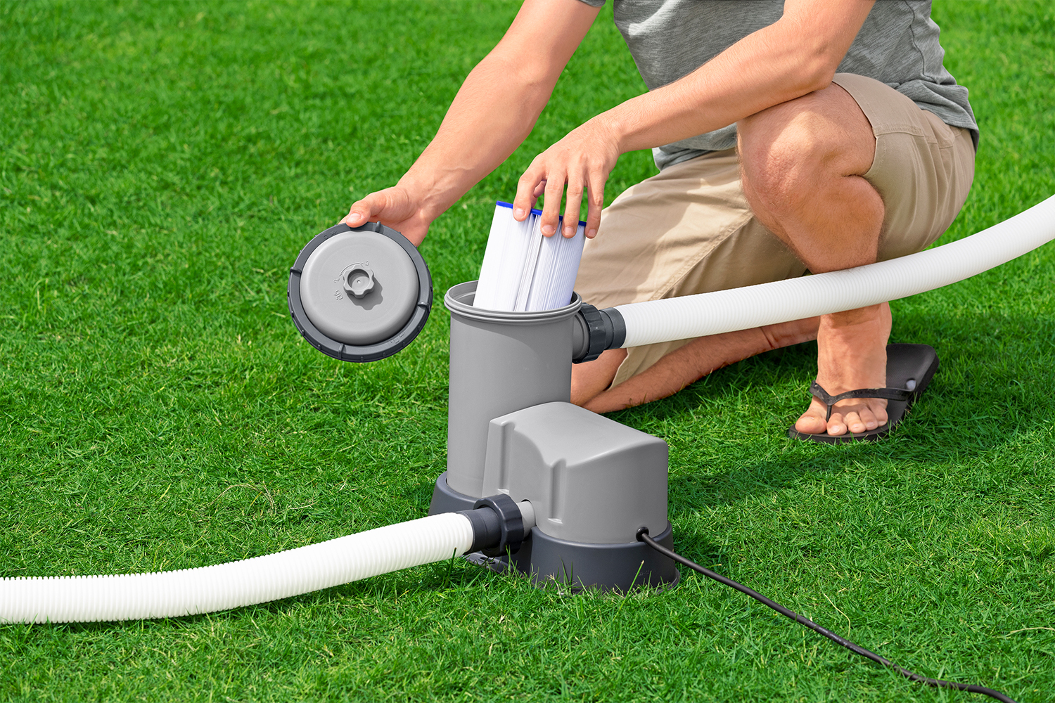 Filterpumpe 5.678 l/h, 110 W Filterpumpe 5.678 l/h, 110 W