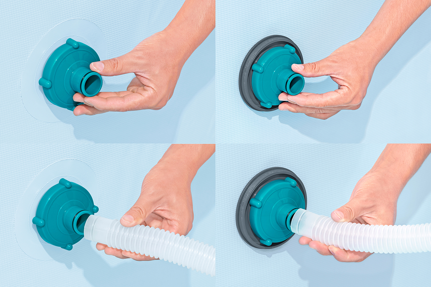 pumpenbetriebener Poolsauger AquaPristine™ für Poolgrößen bis 457 cm