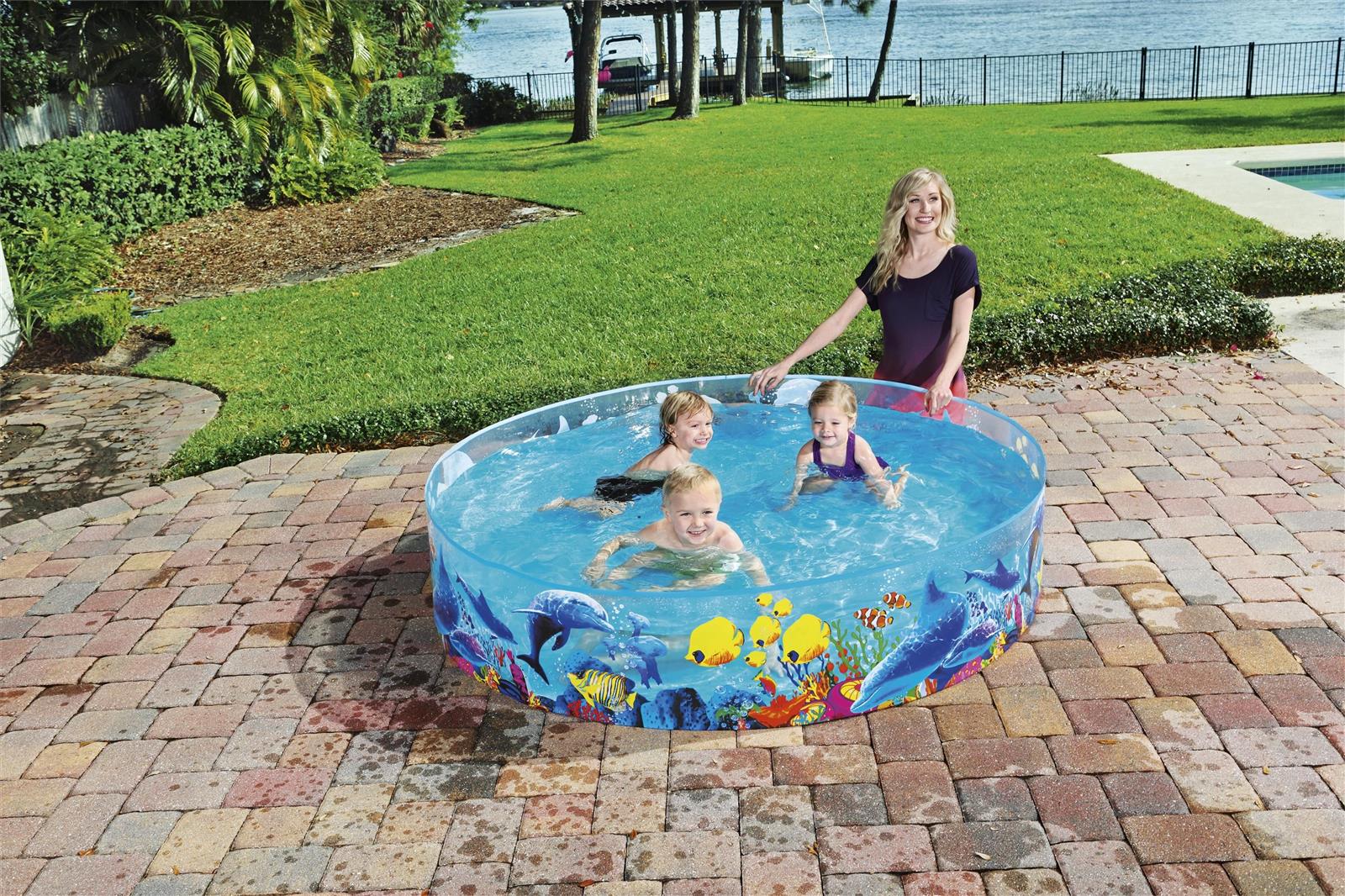 Bestway® ?6' x H15"/?1.83m x H38cm Fill 'N Fun Odyssey Pool