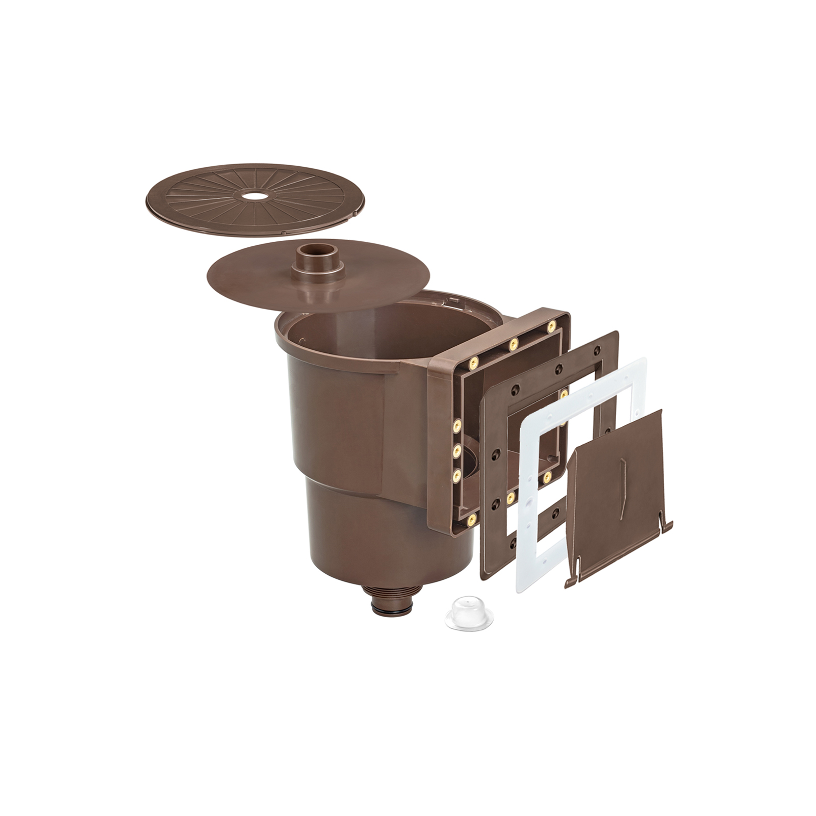 Bestway® Spare Part Skimmer (brown) for various Hydrium™ steel wall pools, round and oval Bestway® Spare Part Skimmer (brown) for various Hydrium™ steel wall pools, round and oval