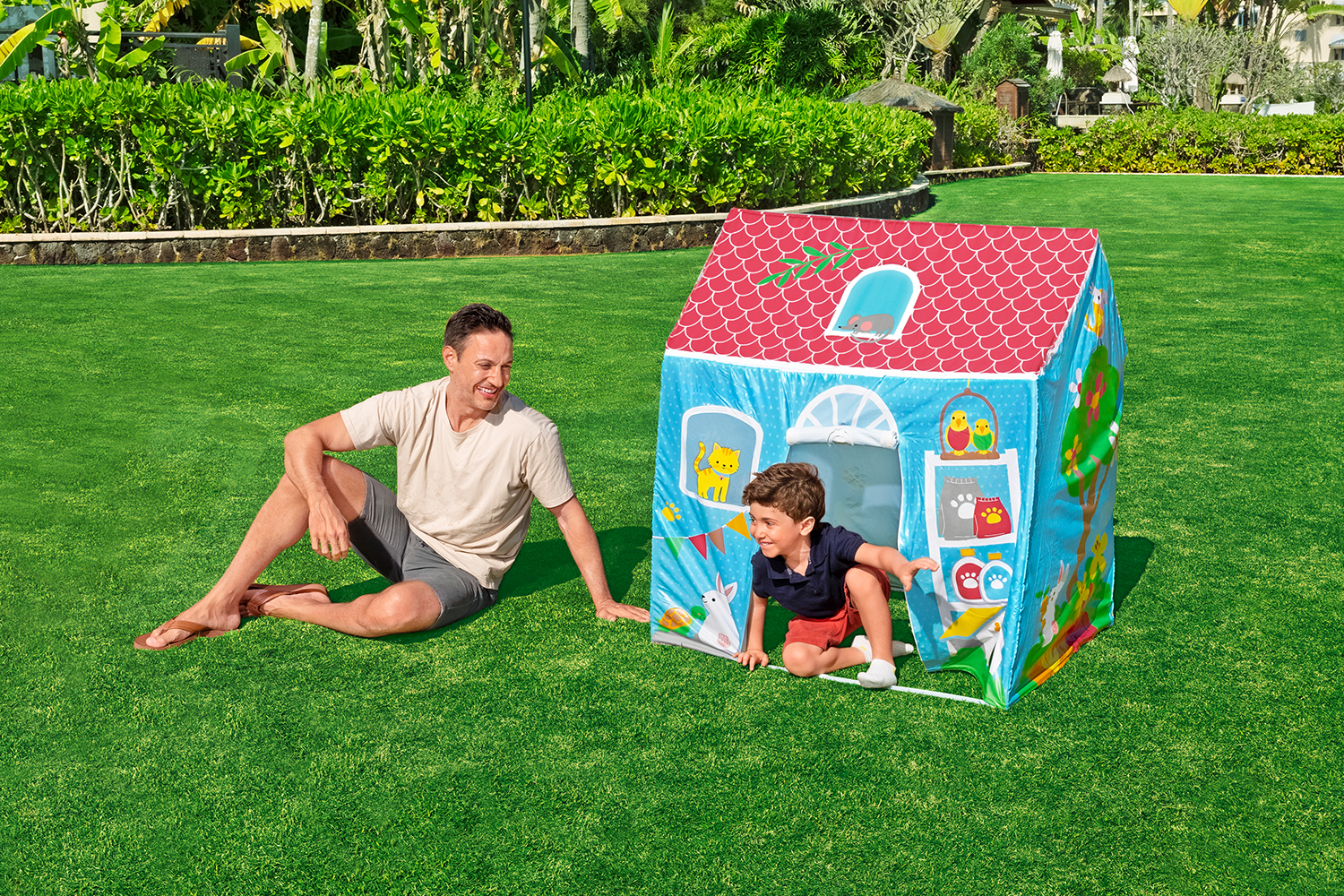 Spielhaus Purrfect Pets™ 102 x 76 x 114 cm Spielhaus Purrfect Pets™ 102 x 76 x 114 cm