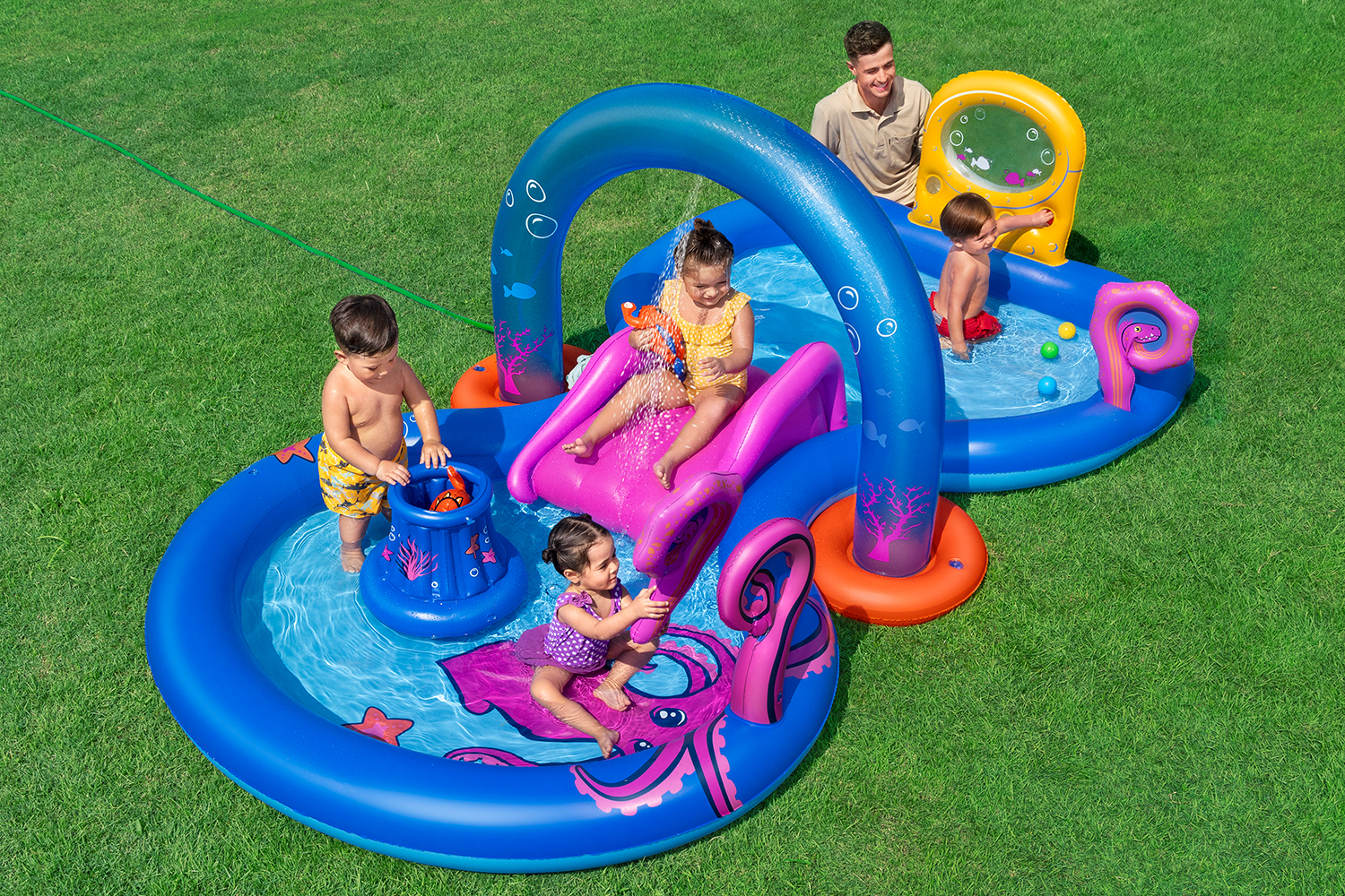 Wasserspielcenter Unterwasserwelt 330 x 188 x 117 cm