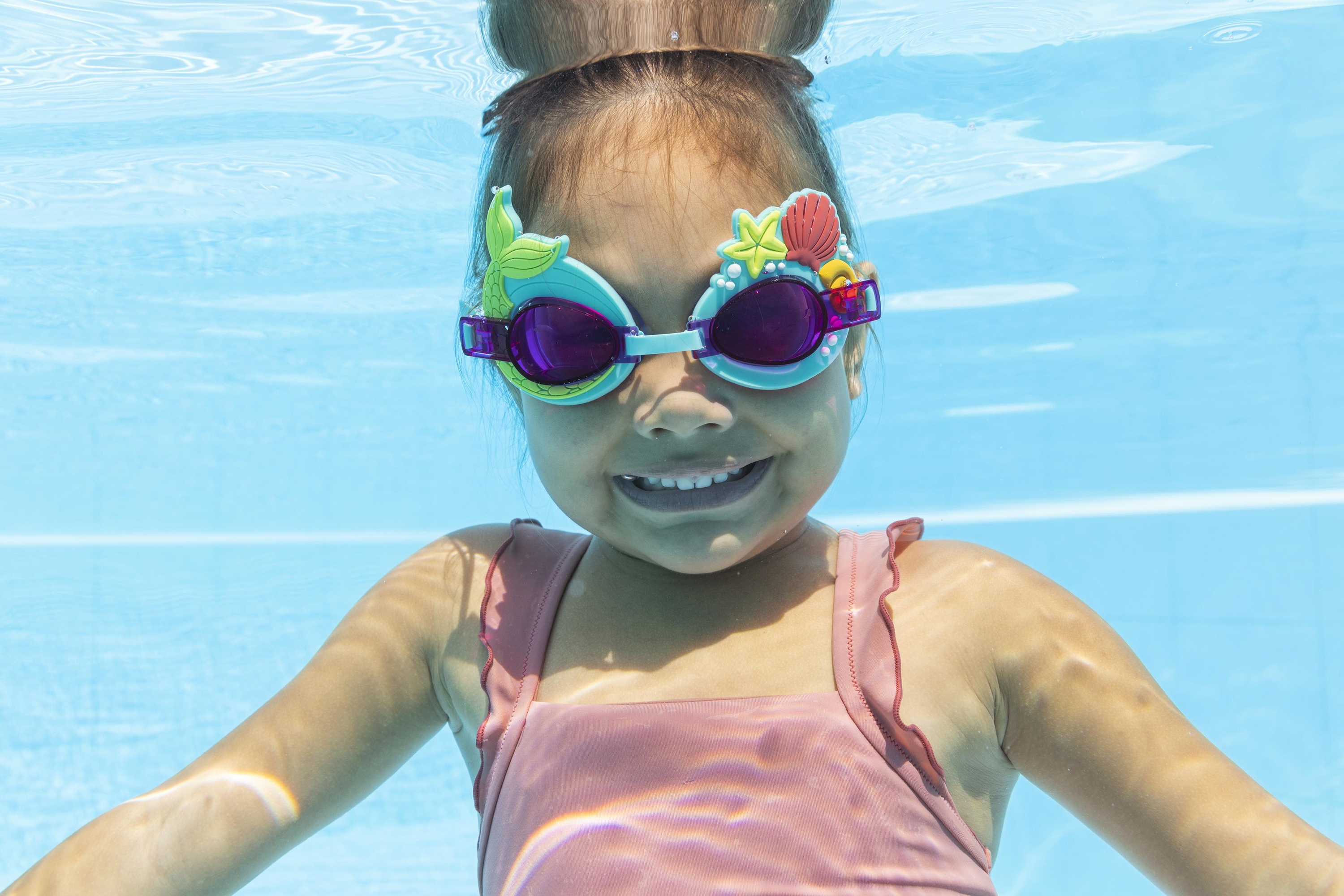 Aqua Pals™ Schwimmbrille ab 3 Jahren, Meerjungfrau