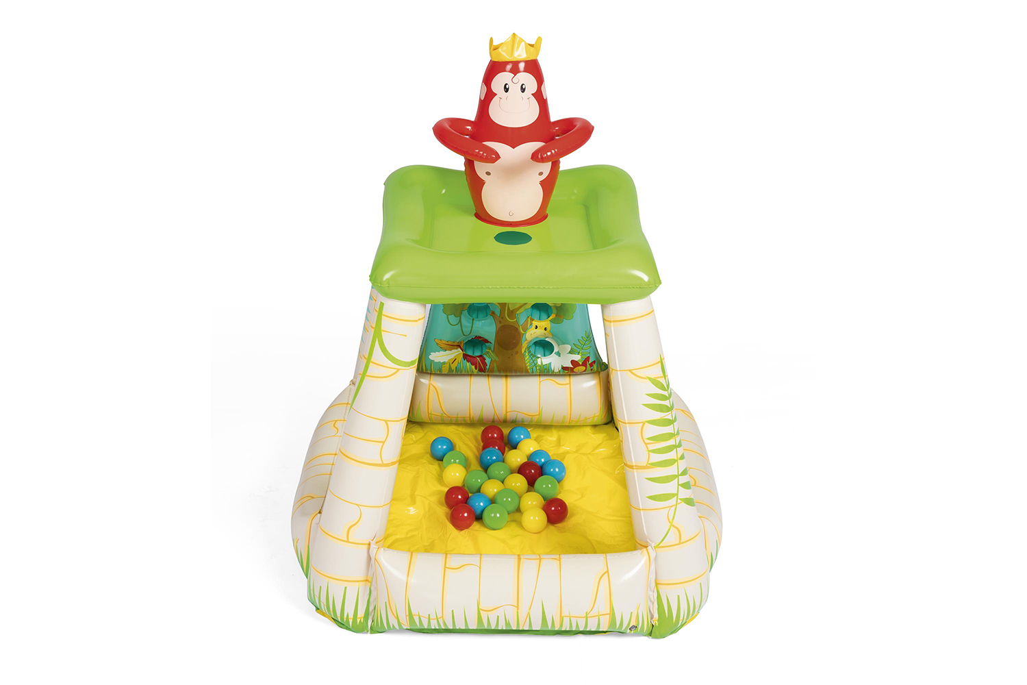 Up, In & Over™ 35" x 34" x 42"/89cm x 86cm x 1.07m Jungletime Ball Pit Up, In & Over™ 35" x 34" x 42"/89cm x 86cm x 1.07m Jungletime Ball Pit